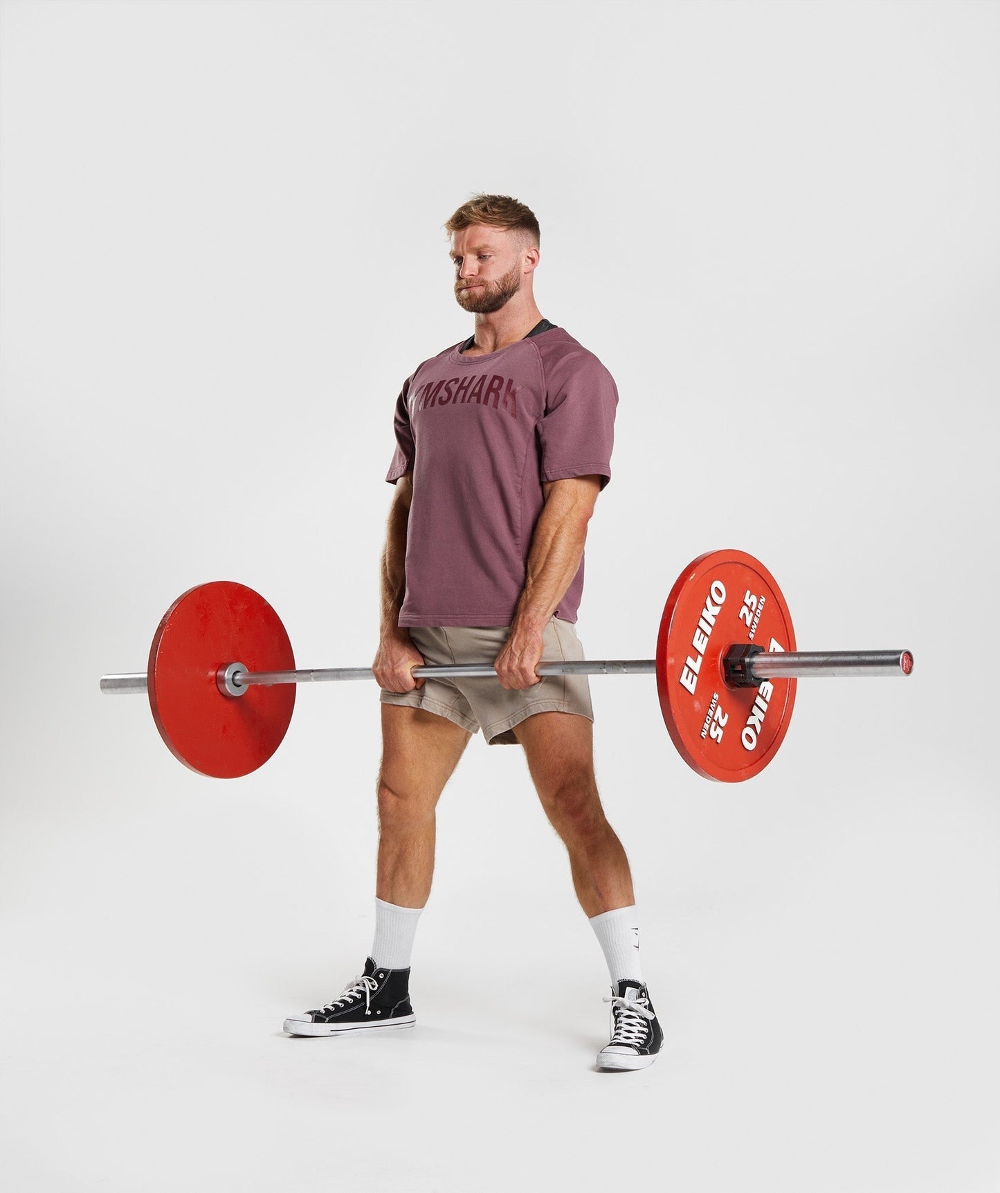 Gymshark Power Washed Rag Top - Cherry Brown