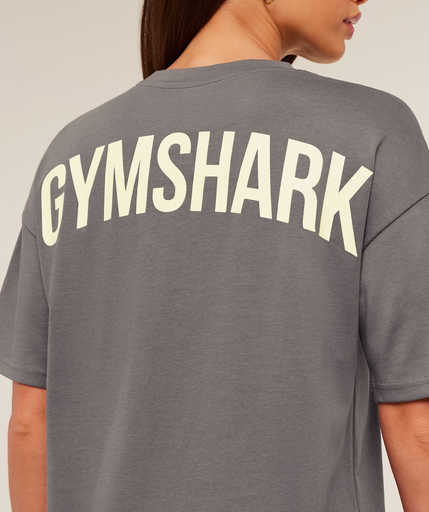 Gymshark GS Power Oversized T-Shirt - Cool Brown