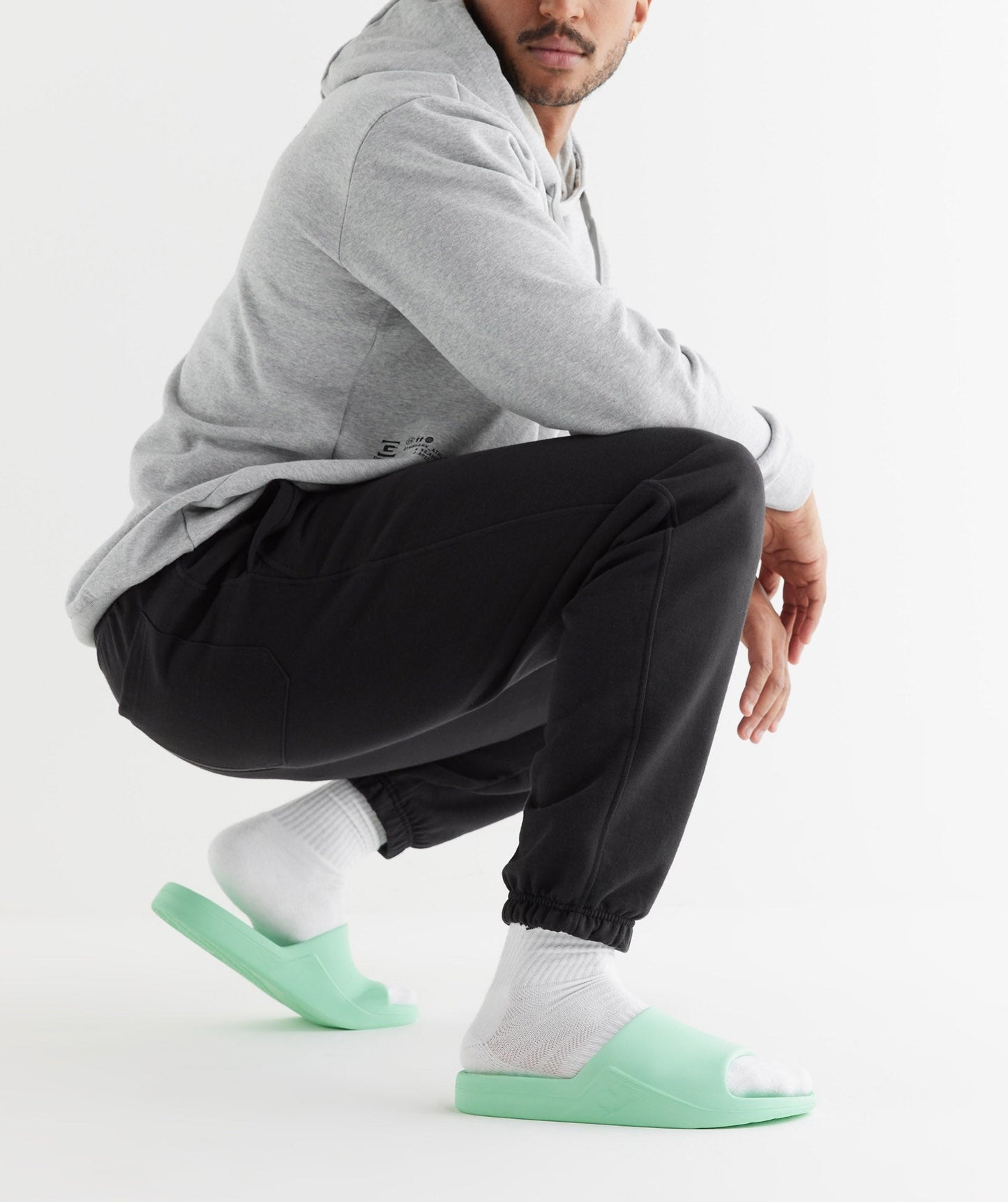 Gymshark Rest Day Slides - Pastel Green