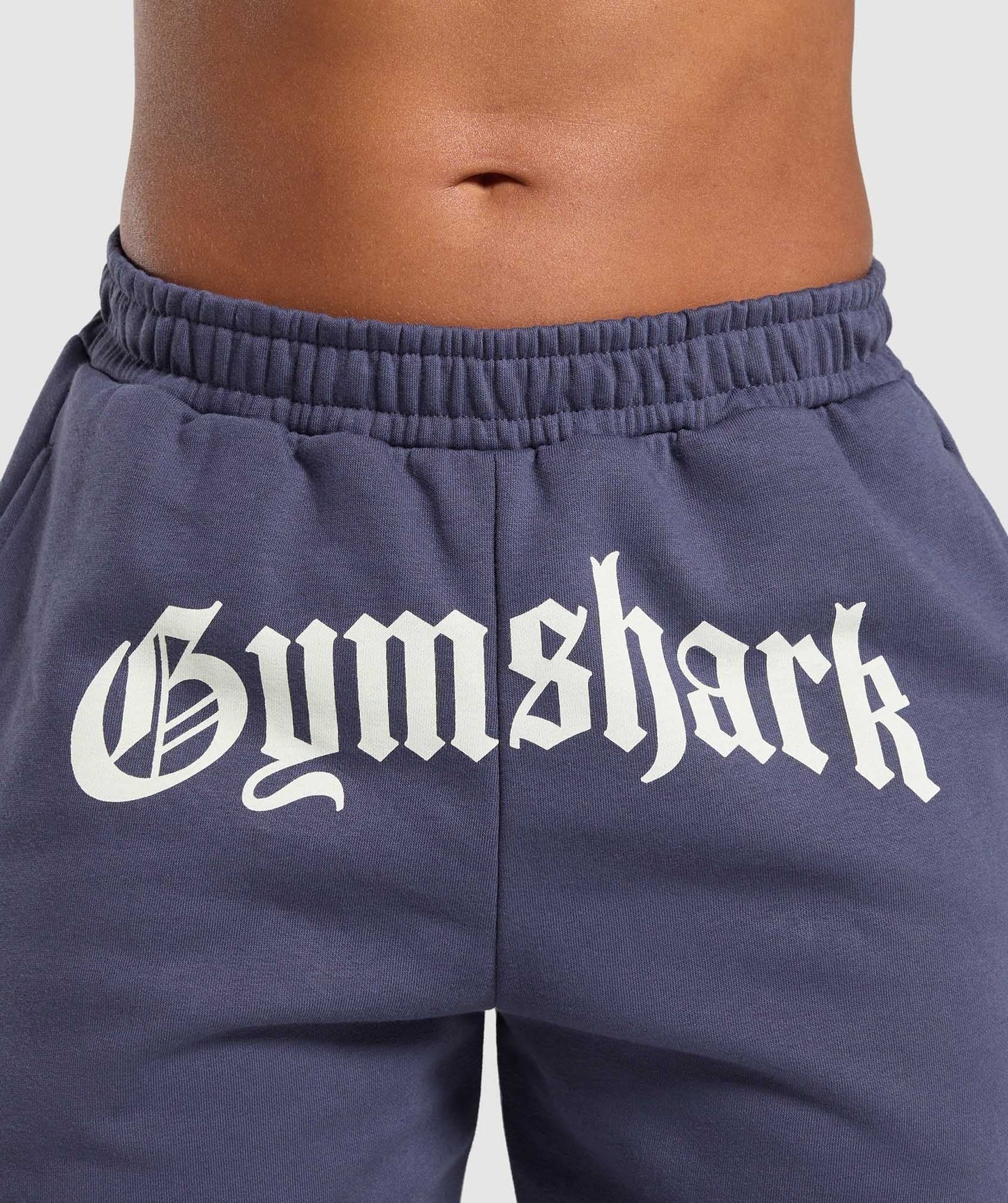Gymshark Strength Department Graphic Joggers - Weighted Purple