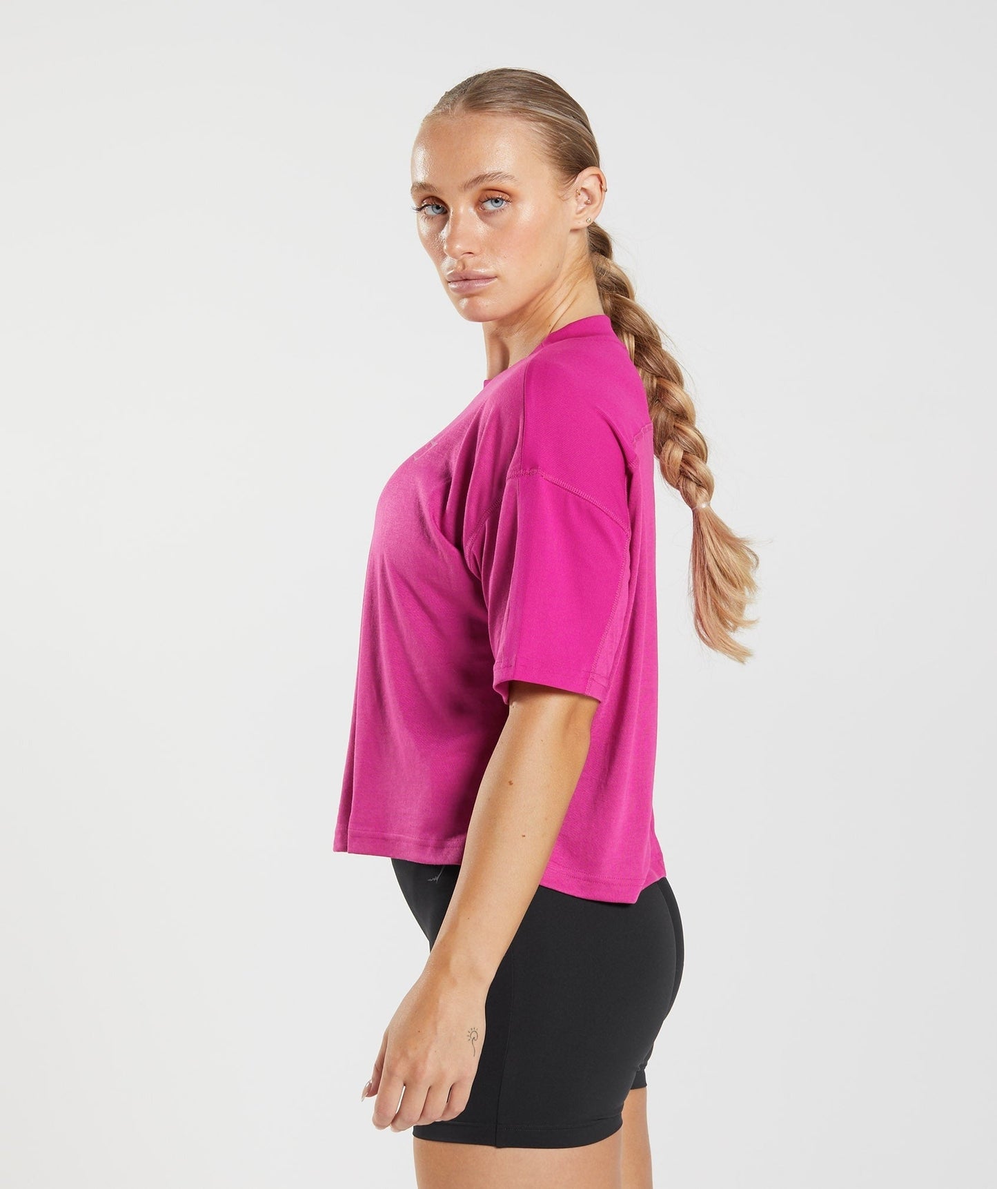GS Power Midi Top - Magenta Pink