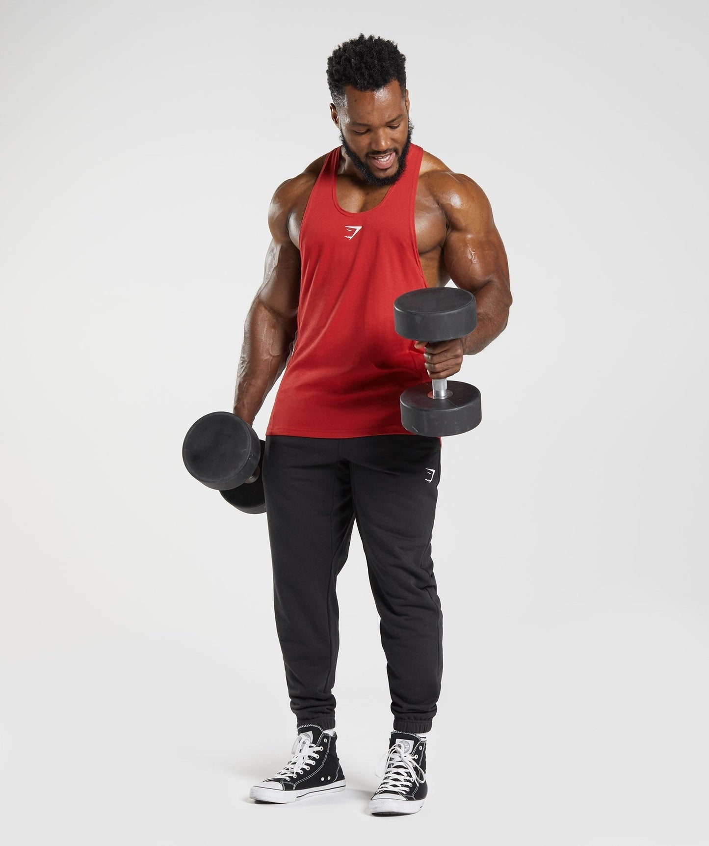Gymshark React Stringer - Salsa Red