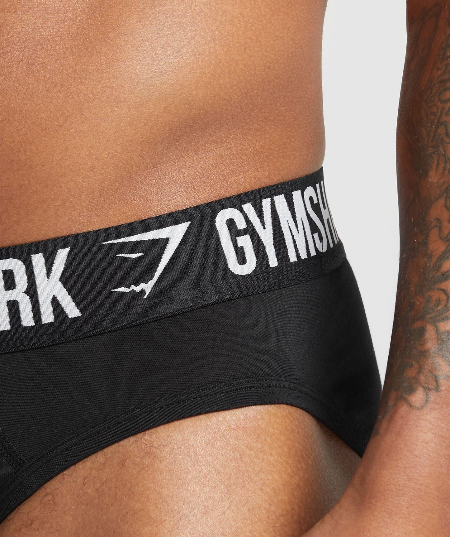 Gymshark Brief 3PK - Black