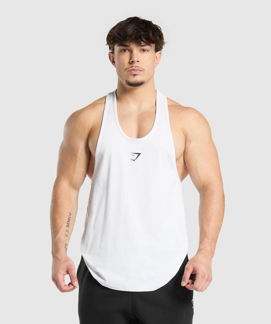 Gymshark Critical Stringer - White