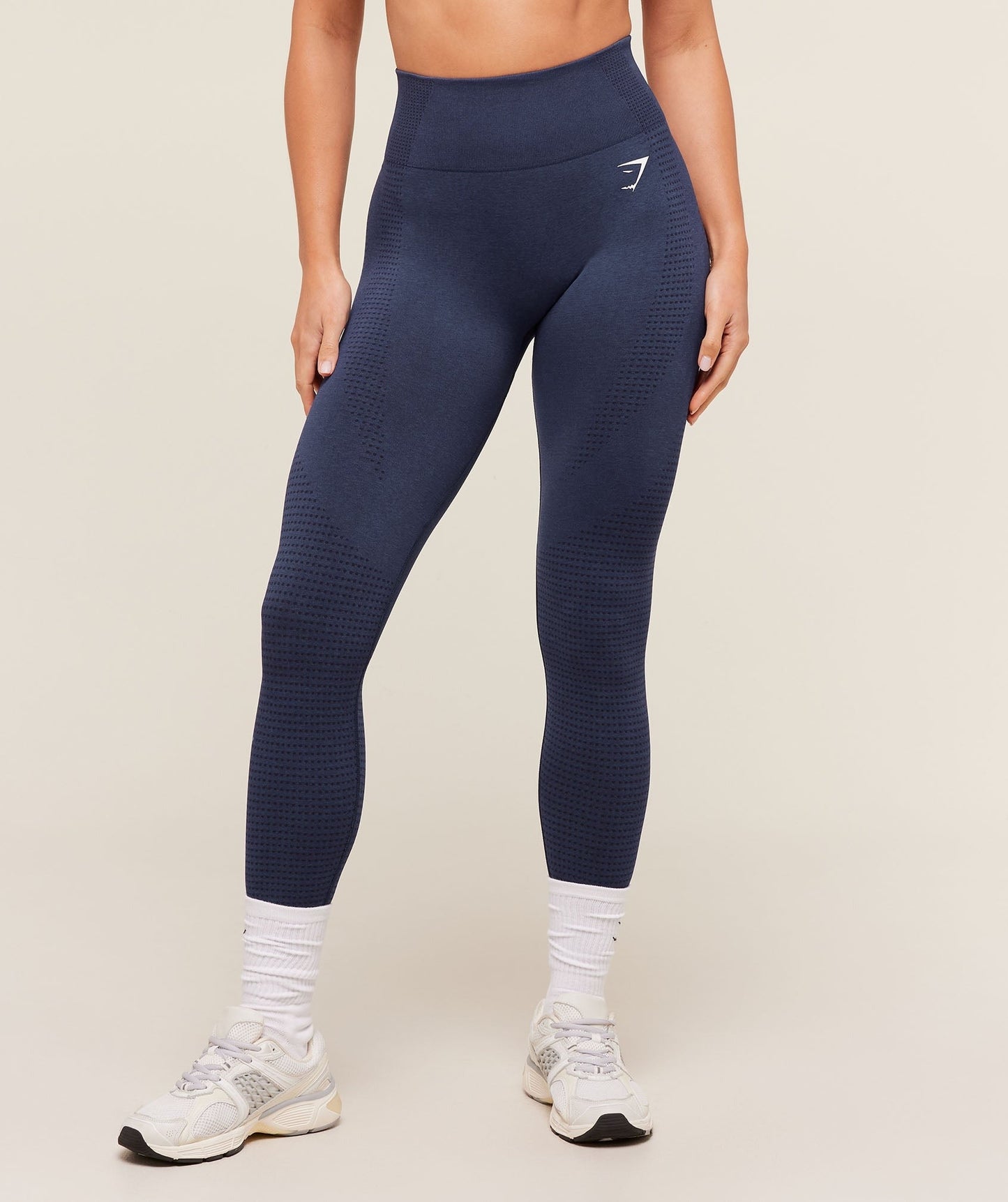 Gymshark Vital Seamless 2.0 Leggings - Heavy Blue Marl