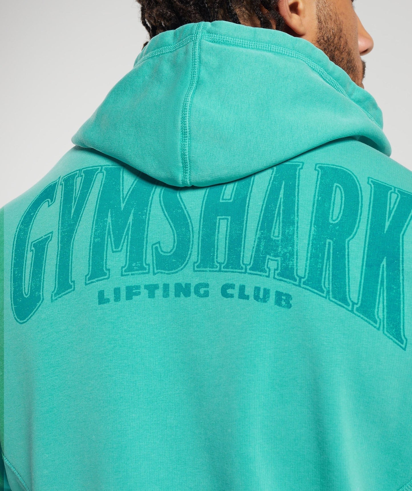 Gymshark Heritage Washed Hoodie - Capri Blue