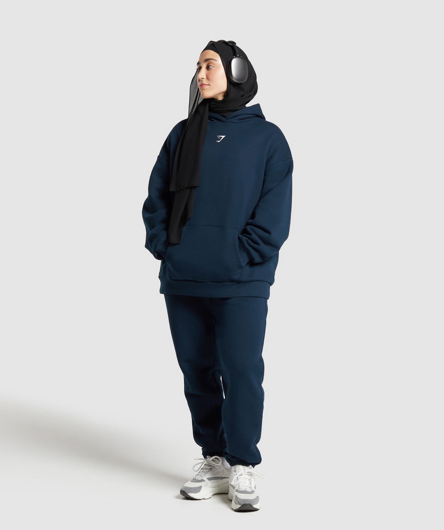 Gymshark GS X Leana Deeb Oversized Joggers - Navy