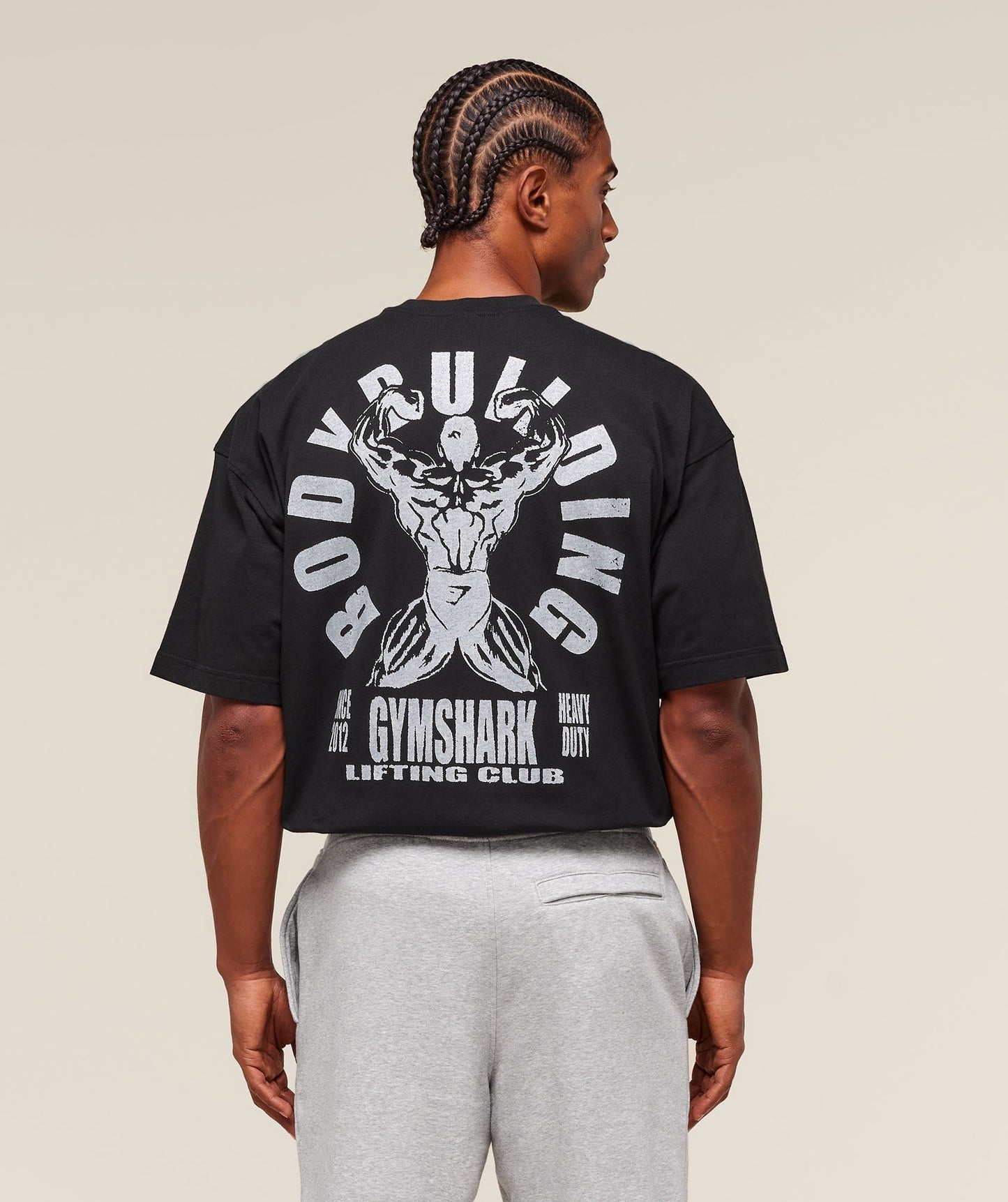 Gymshark Lifting Club Flex T-Shirt - Black