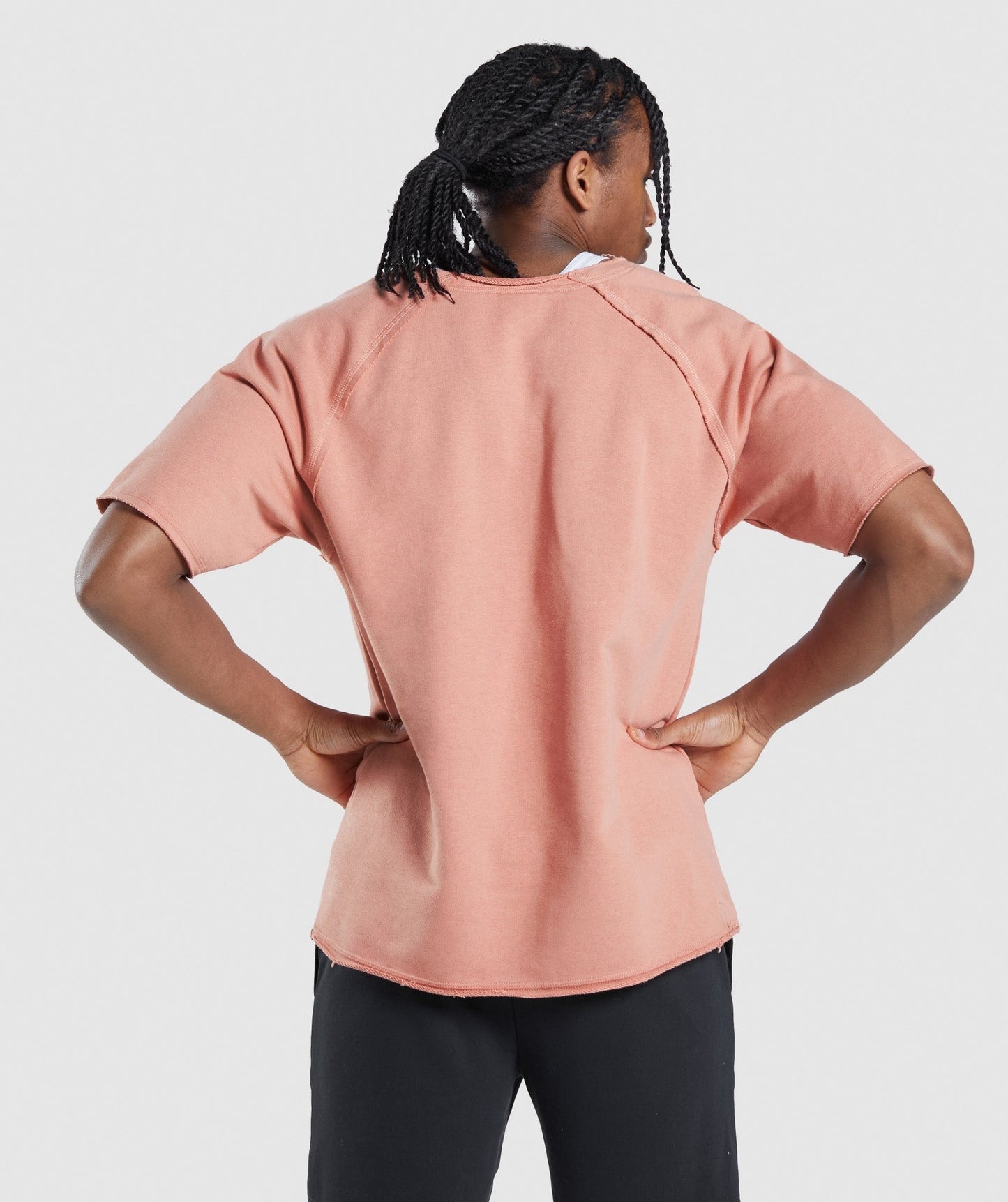 Gymshark Legacy Rag Top - Nevada Pink