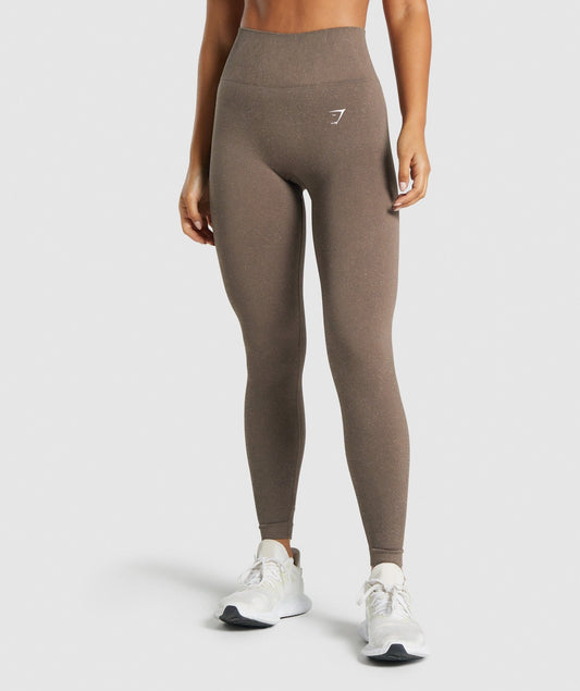 Gymshark Adapt Fleck x Whitney Leggings - Mineral | Brown