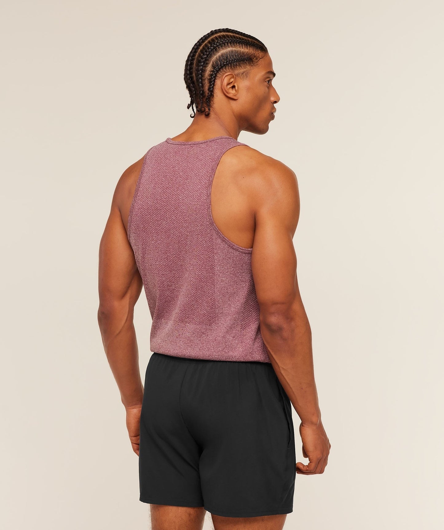 Gymshark Vital Tank - White/Port