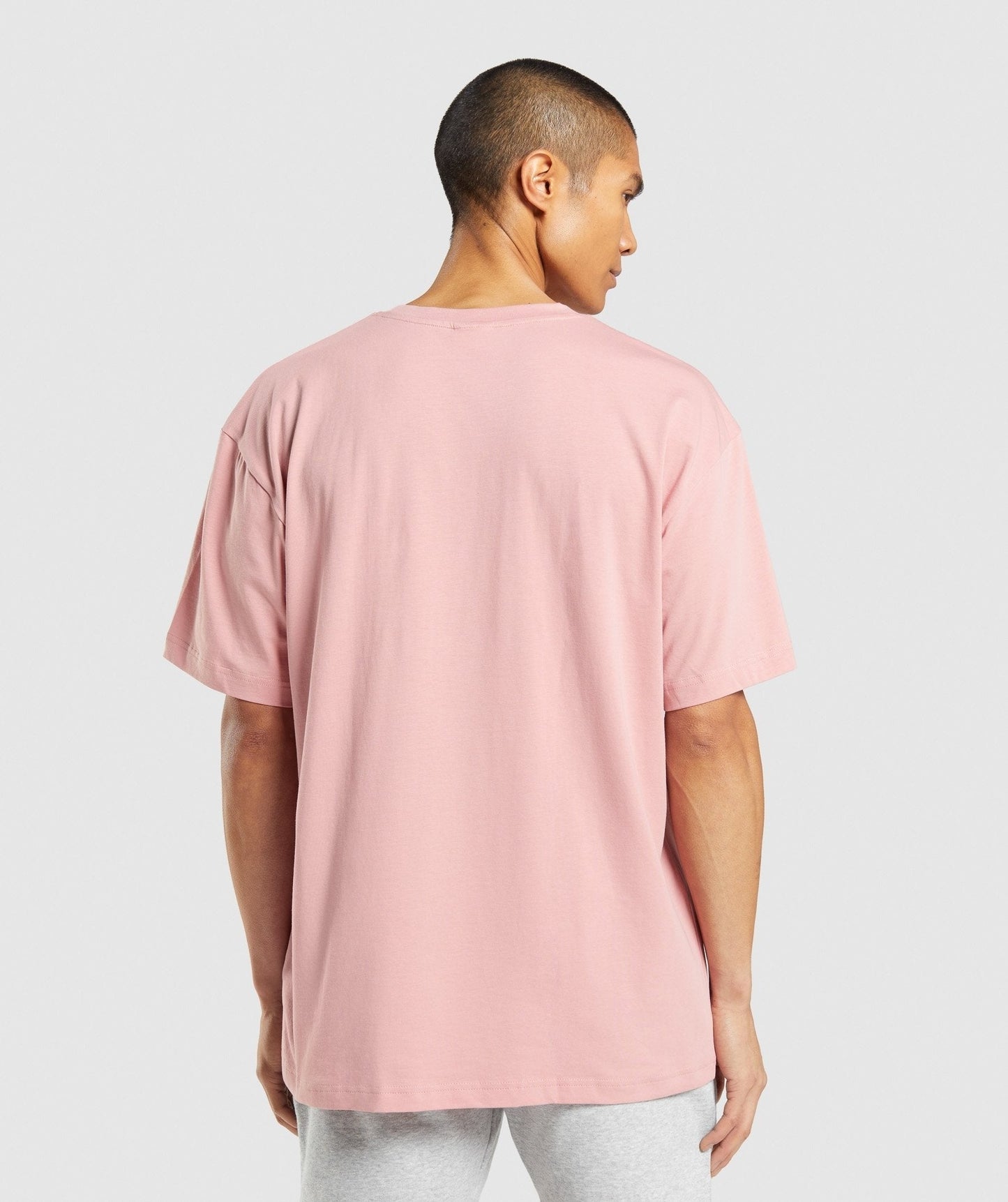 Gymshark Central Oversized T-Shirt - Pink
