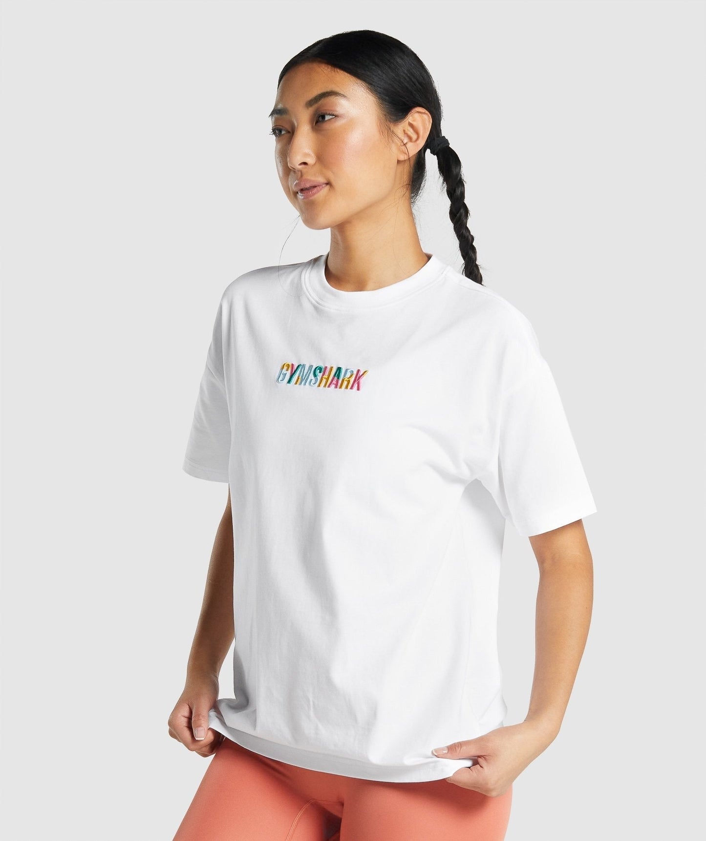 Gymshark Sundae Graphic T-Shirt - White