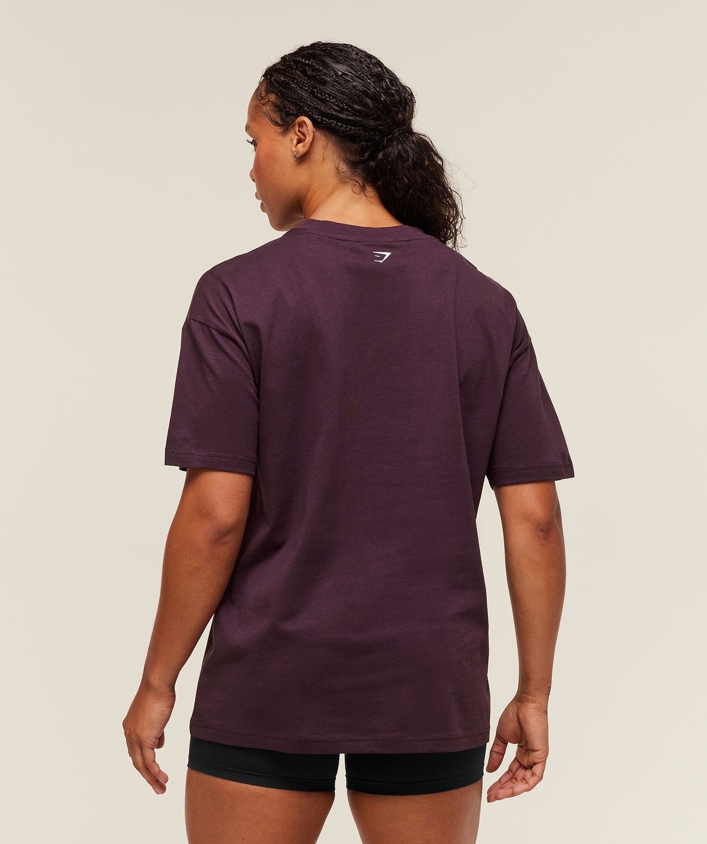 Gymshark Strength Department Oversized T-Shirt - Cherry Purple