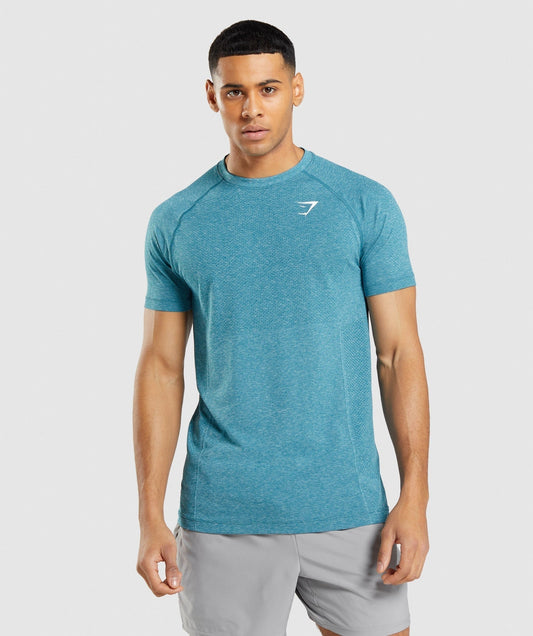 Gymshark Vital Light T-Shirt - Tahoe Teal Marl