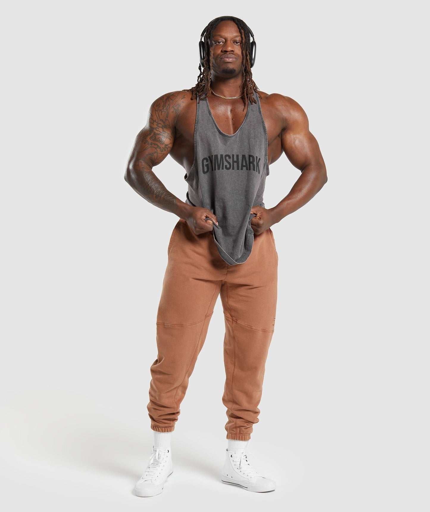 Gymshark Heritage Joggers - Canyon Brown