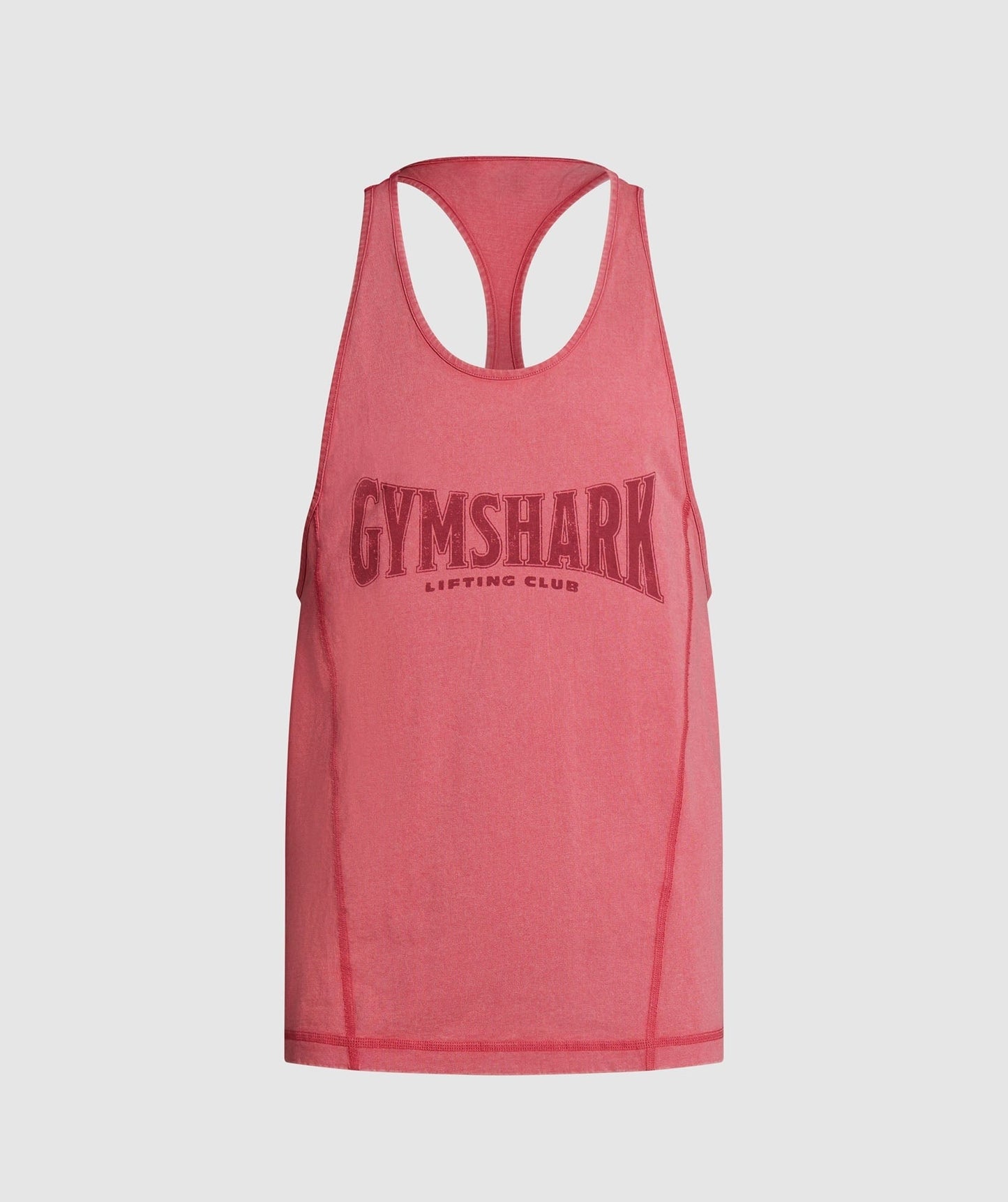 Gymshark Heritage Washed Stringer - Vintage Pink