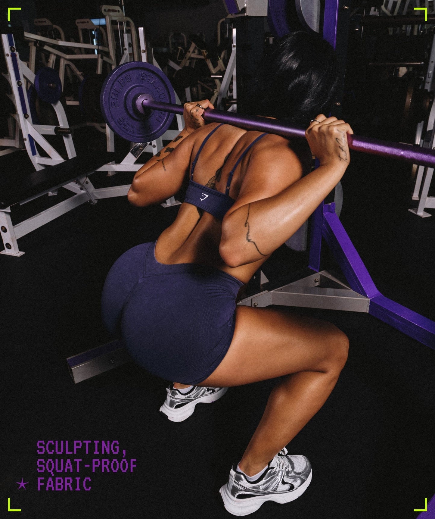 Gymshark x Bratz Shorts - Indigo Purple/Wash