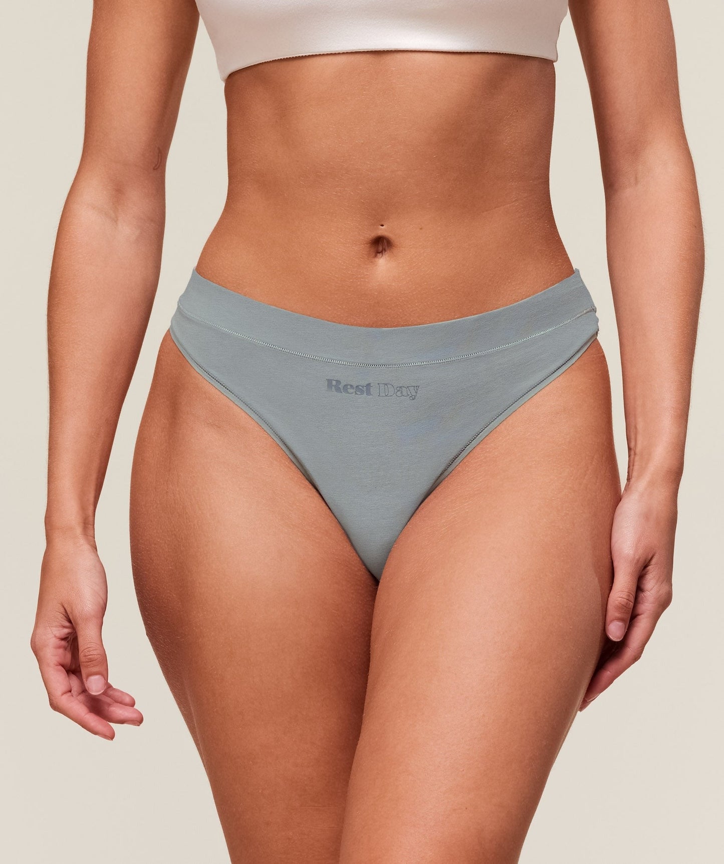 Gymshark Training Day Graphic 7PK Cotton Thong - White/Green/Pink/Mauve/Grey/Black