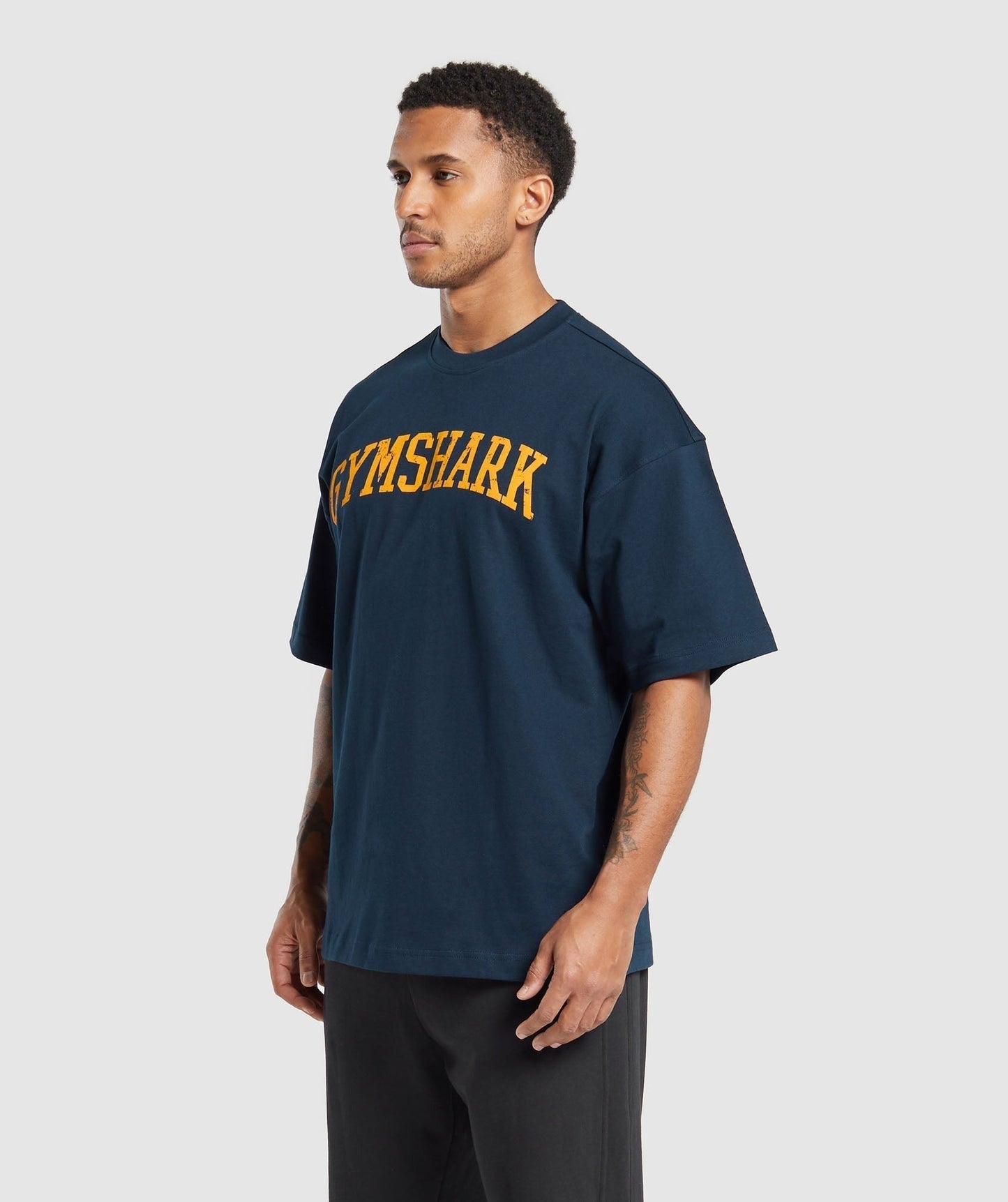 Gymshark Collegiate T-Shirt - Navy