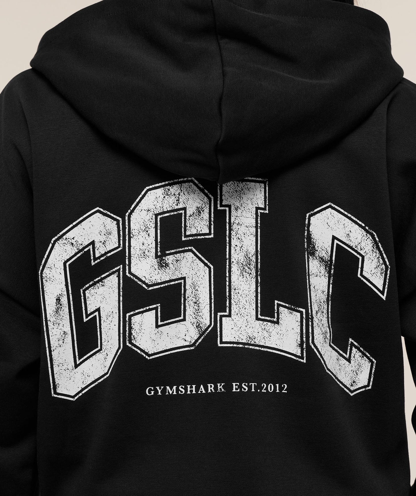 Gymshark GSLC Graphic Zip Up Hoodie - Black