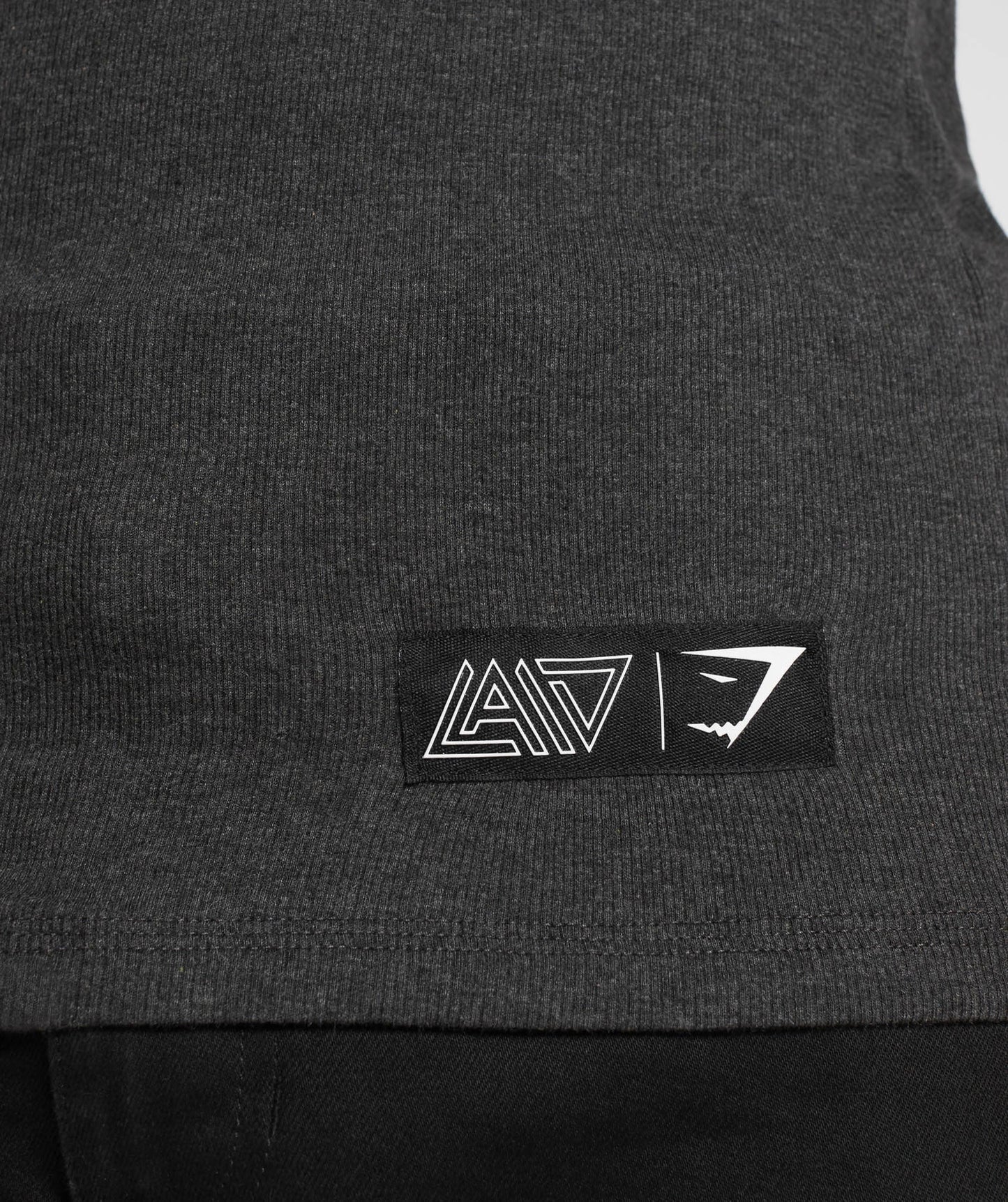 Gymshark GS x David Laid Tank - Black Core Marl