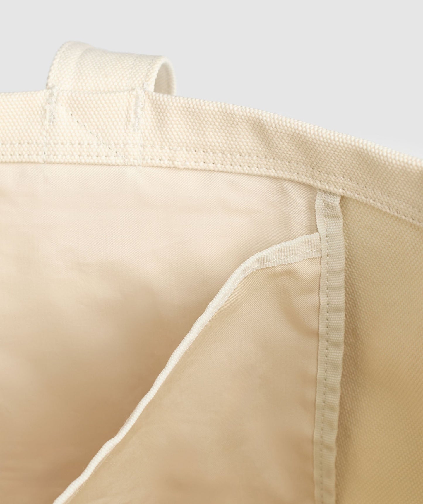 Gymshark Tactical Canvas Tote Bag - Ecru White