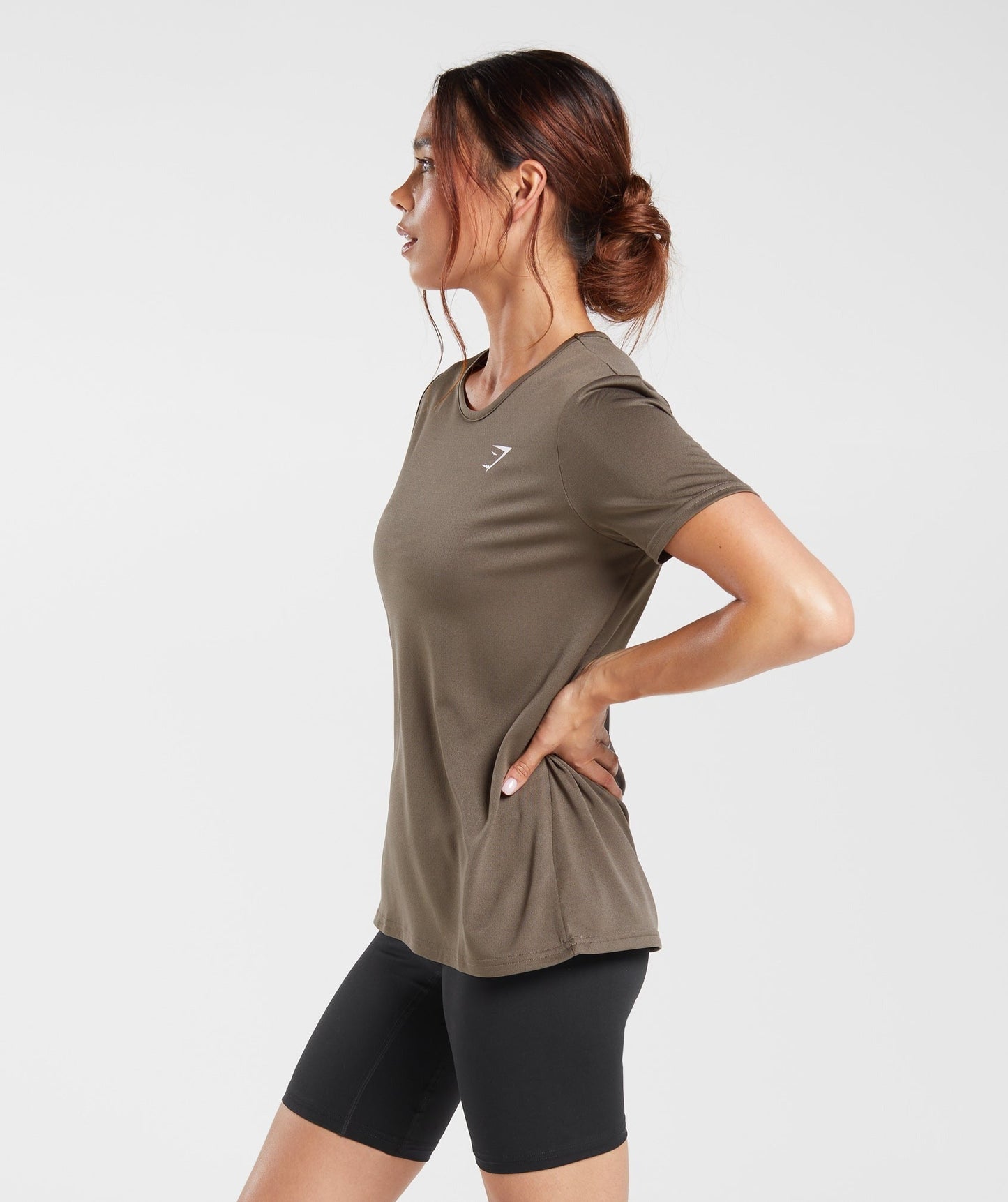 Gymshark Training T-Shirt - Camo Brown