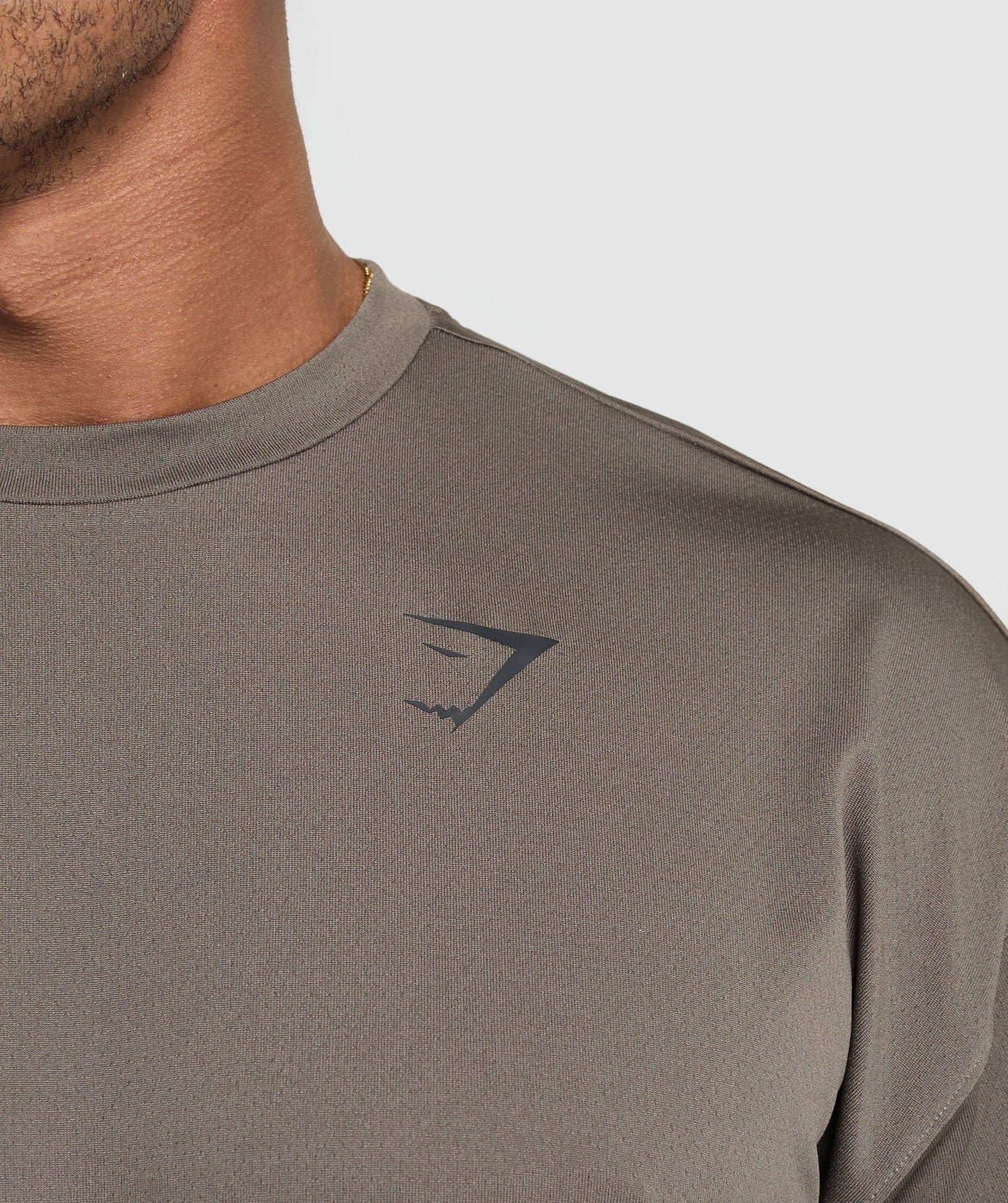 Gymshark Arrival Oversized T-Shirt - Camo Brown