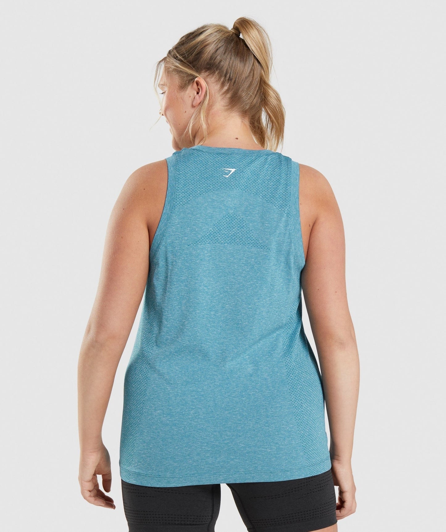 Gymshark Vital Light Tank - Tahoe Teal Marl