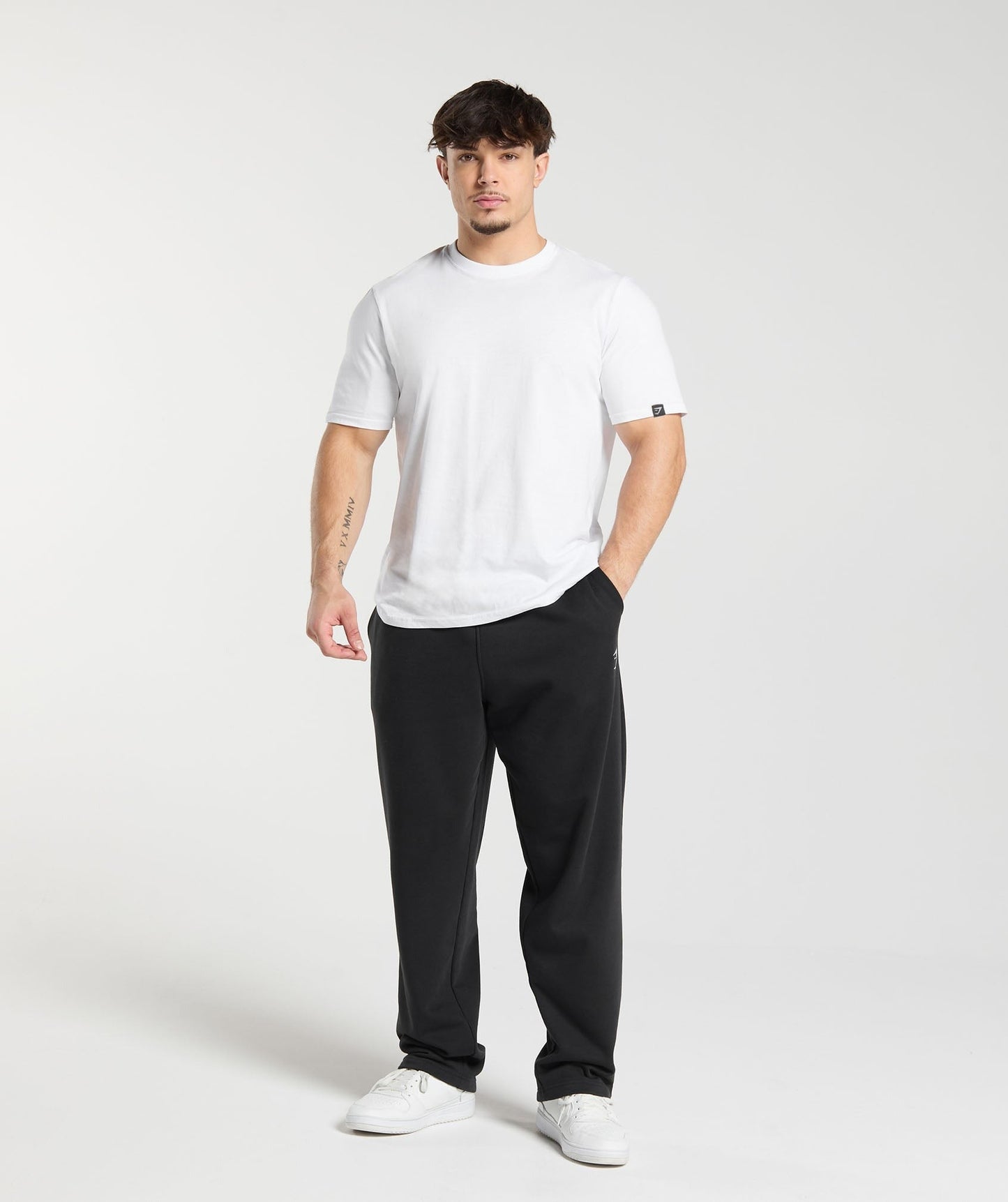 Gymshark T-Shirt 2 Pack - White/Black