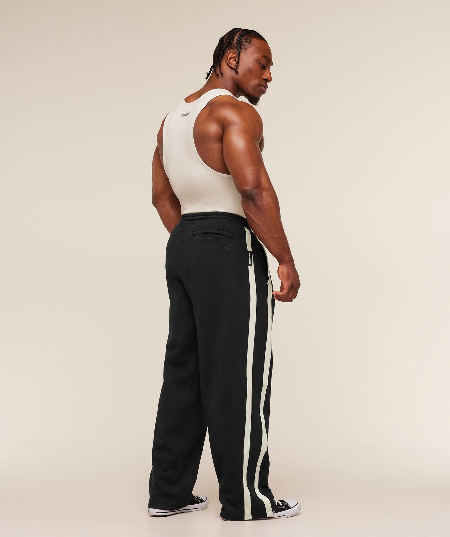 Gymshark x CBUM Ribbed Tank - Soft White