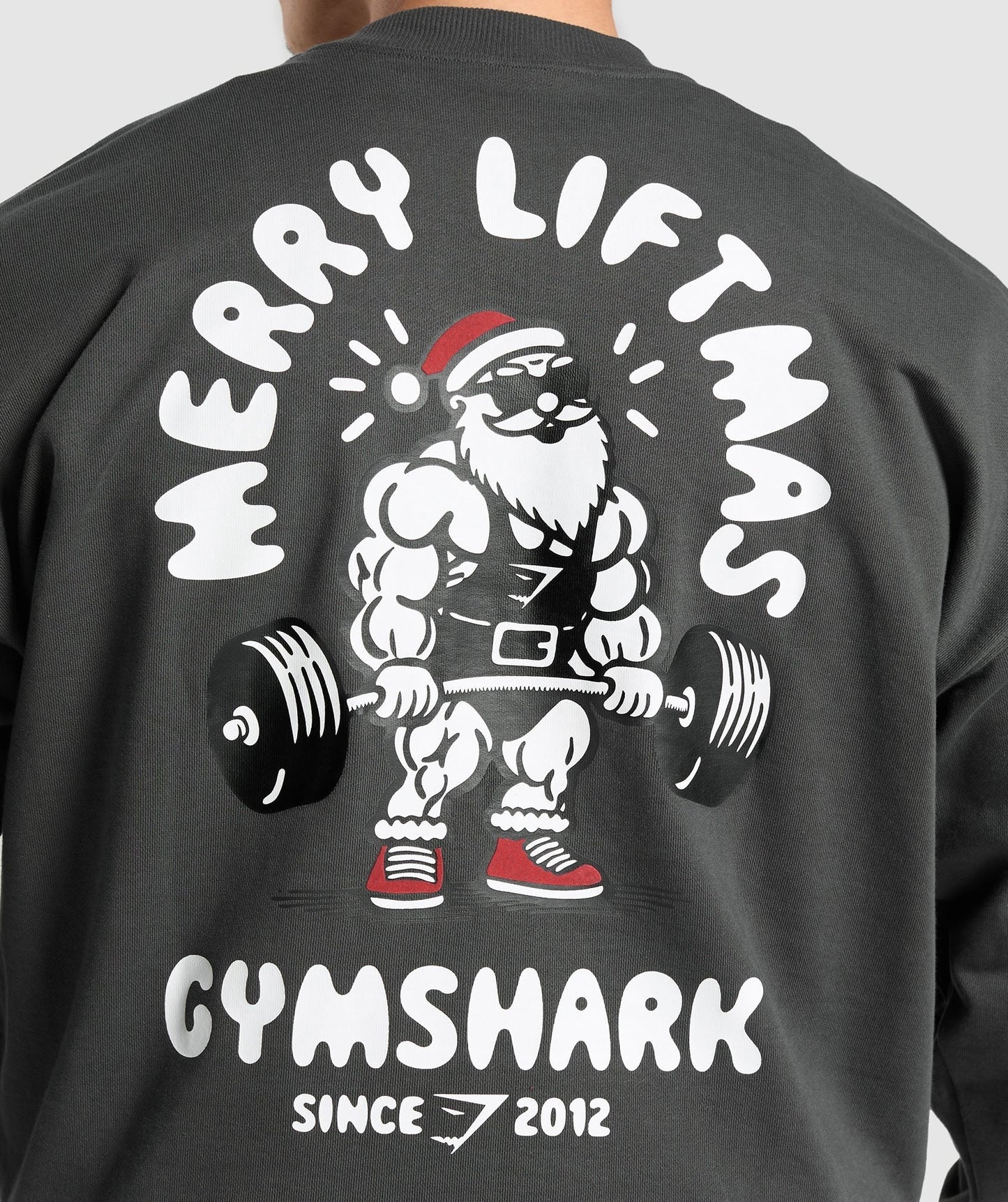 Gymshark Liftmas Crew - Asphalt Grey