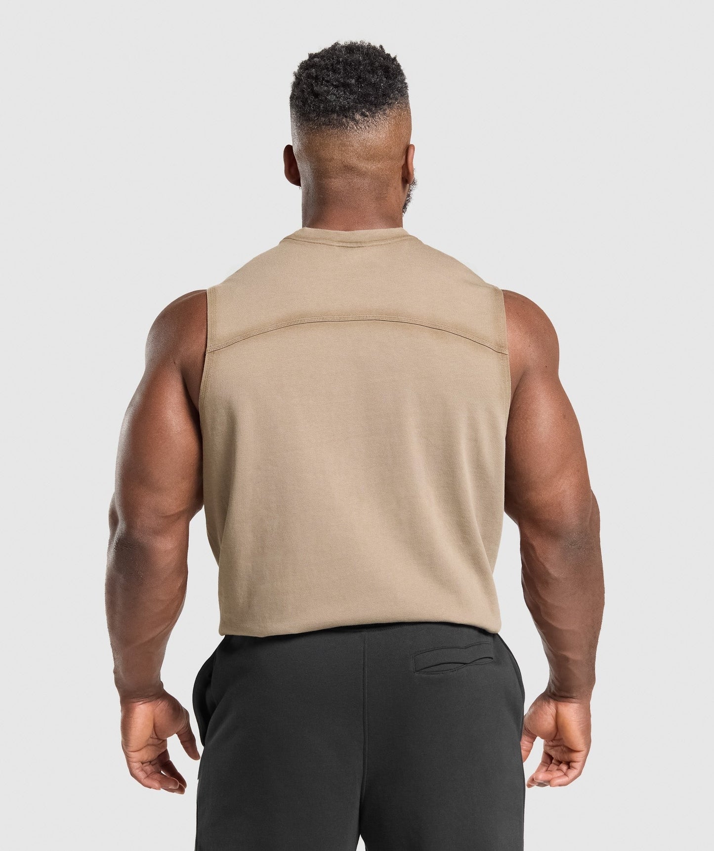 Gymshark Heavyweight Tank - Lifestyle Brown