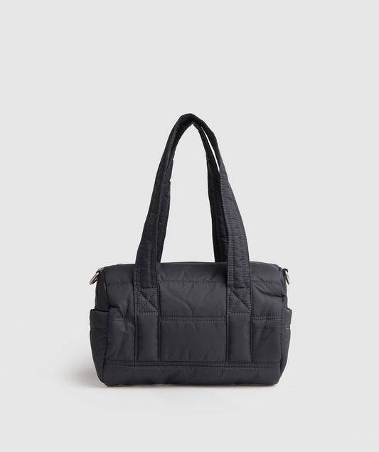 Gymshark Premium Lifestyle Mini Barrel Bag - Onyx Grey