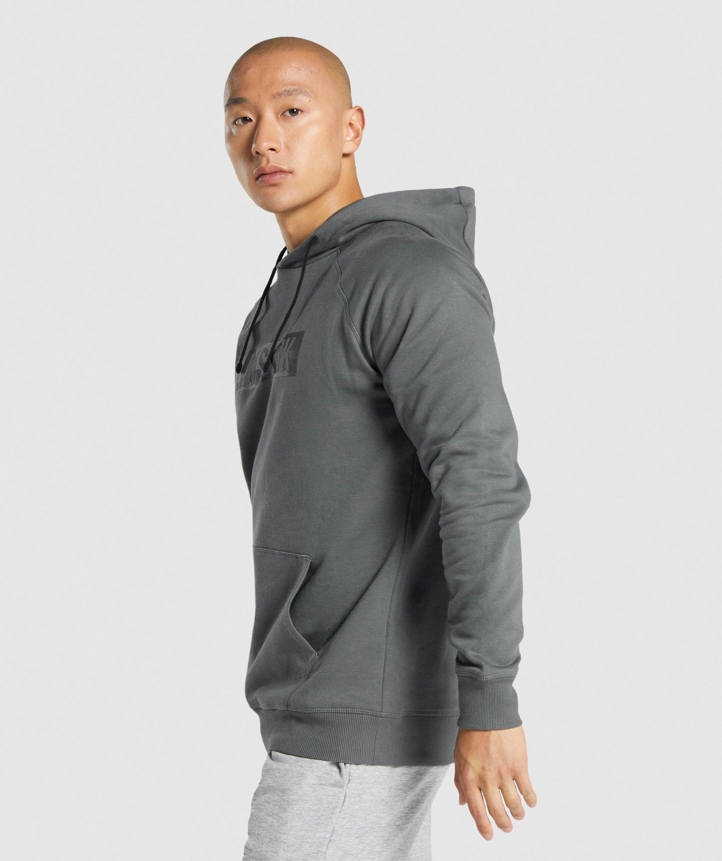 Gymshark Block Infill Hoodie - Charcoal