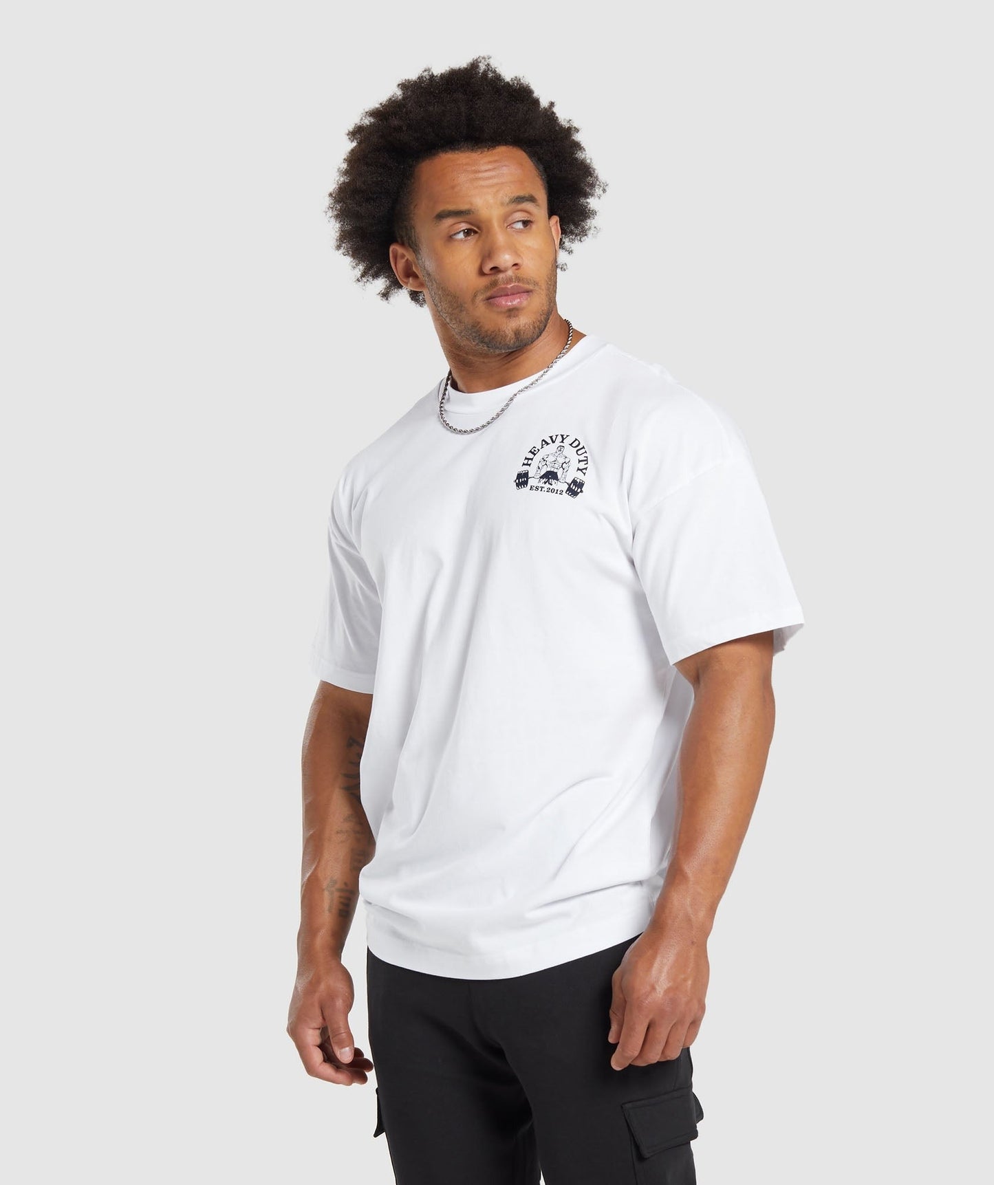 Gymshark Heavy Duty T-Shirt - White