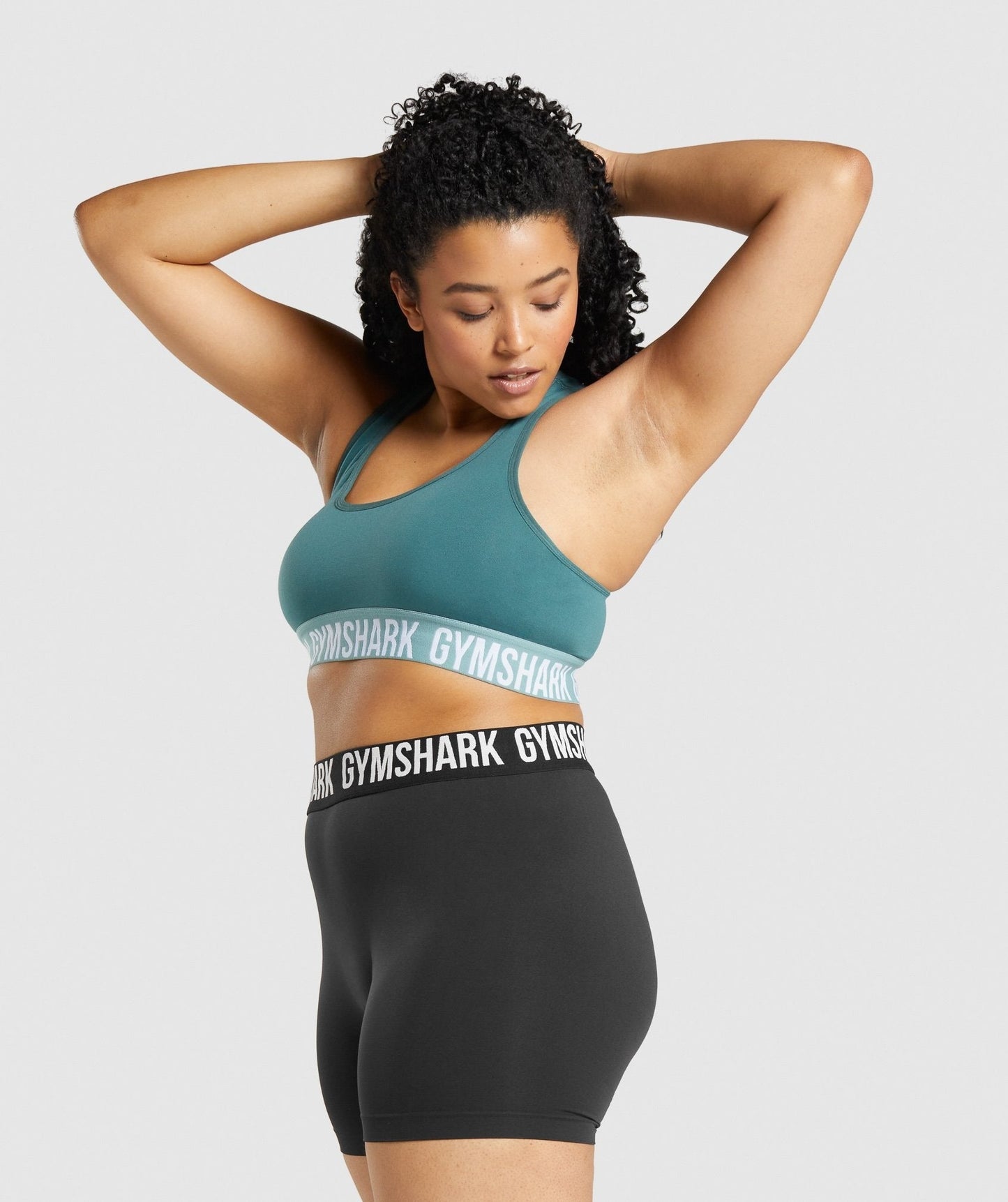 Gymshark Fit Seamless Sports Bra - Dark Green