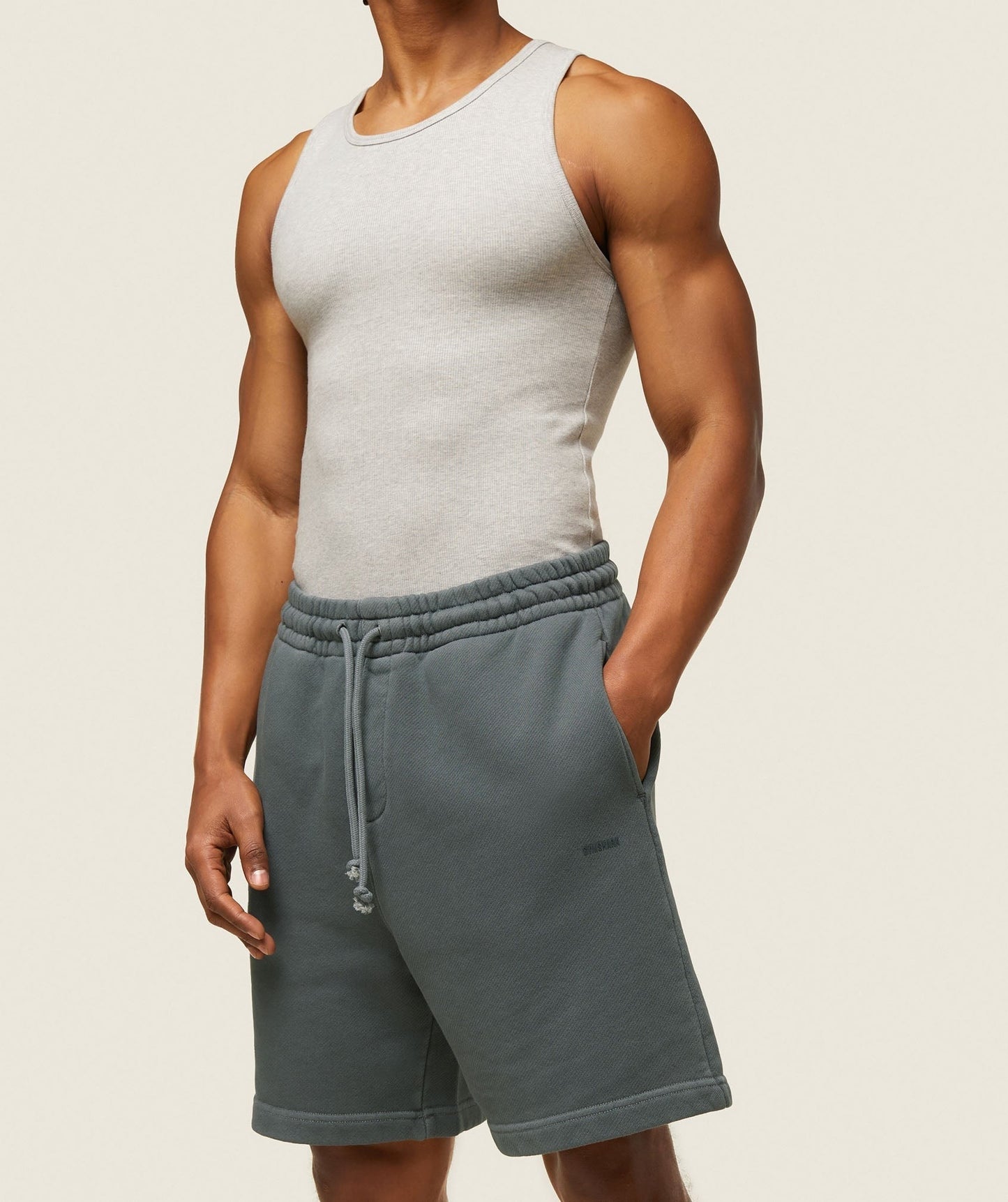 Gymshark everywear Sweat Shorts - Slate Teal