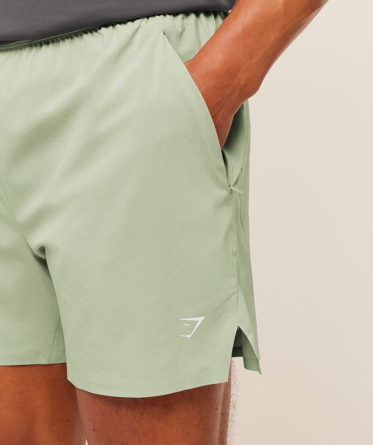 Gymshark Evolve 5" Short - Haze Green