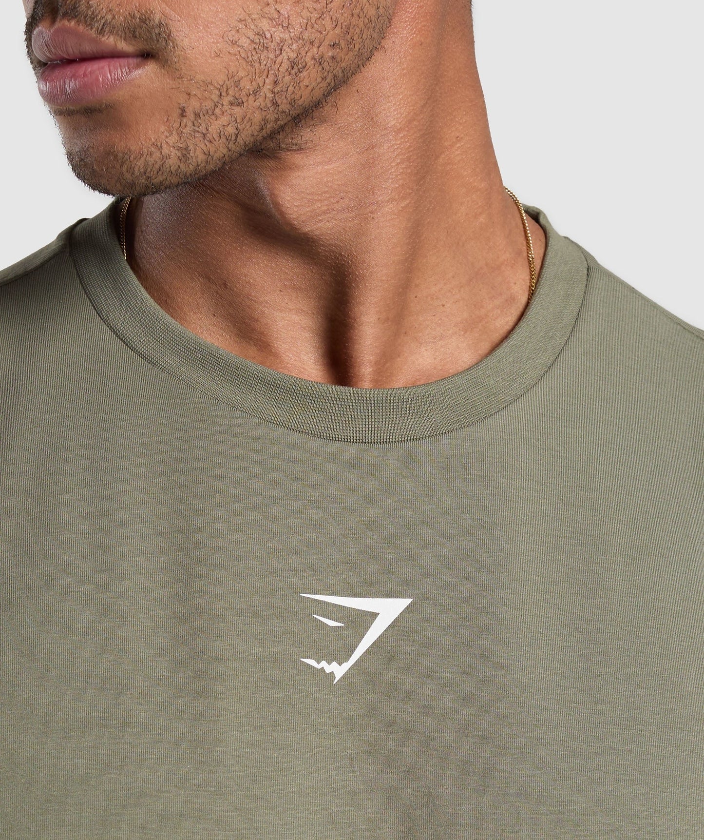 Gymshark GS66 Graphic Oversized T-Shirt - Base Green