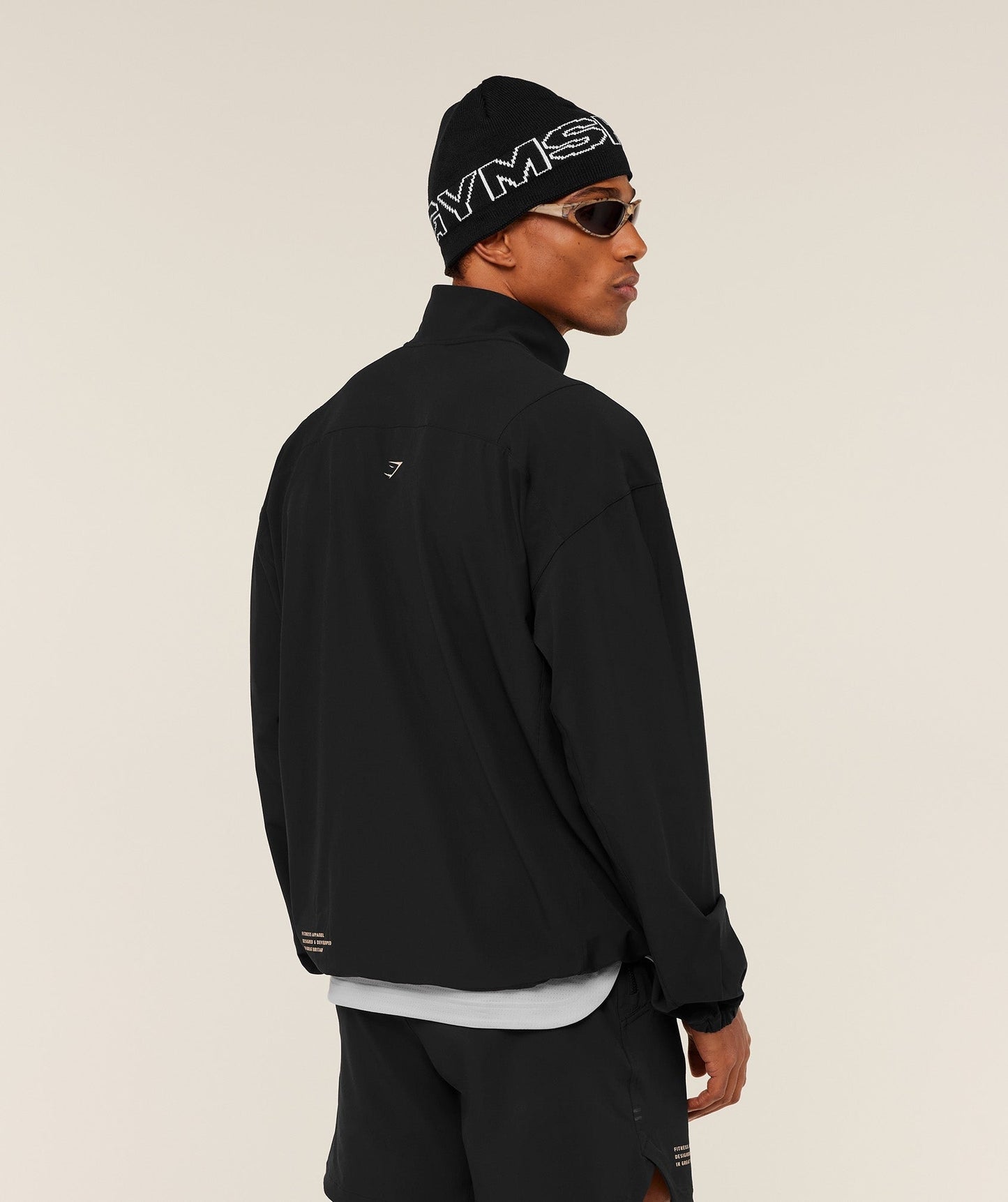 Gymshark Tactical Shell 1/4 Zip - Black