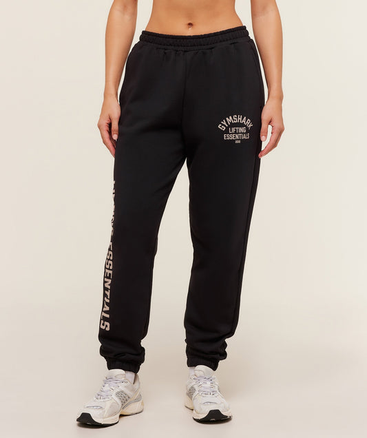Gymshark Lifting Essentials Joggers - Black