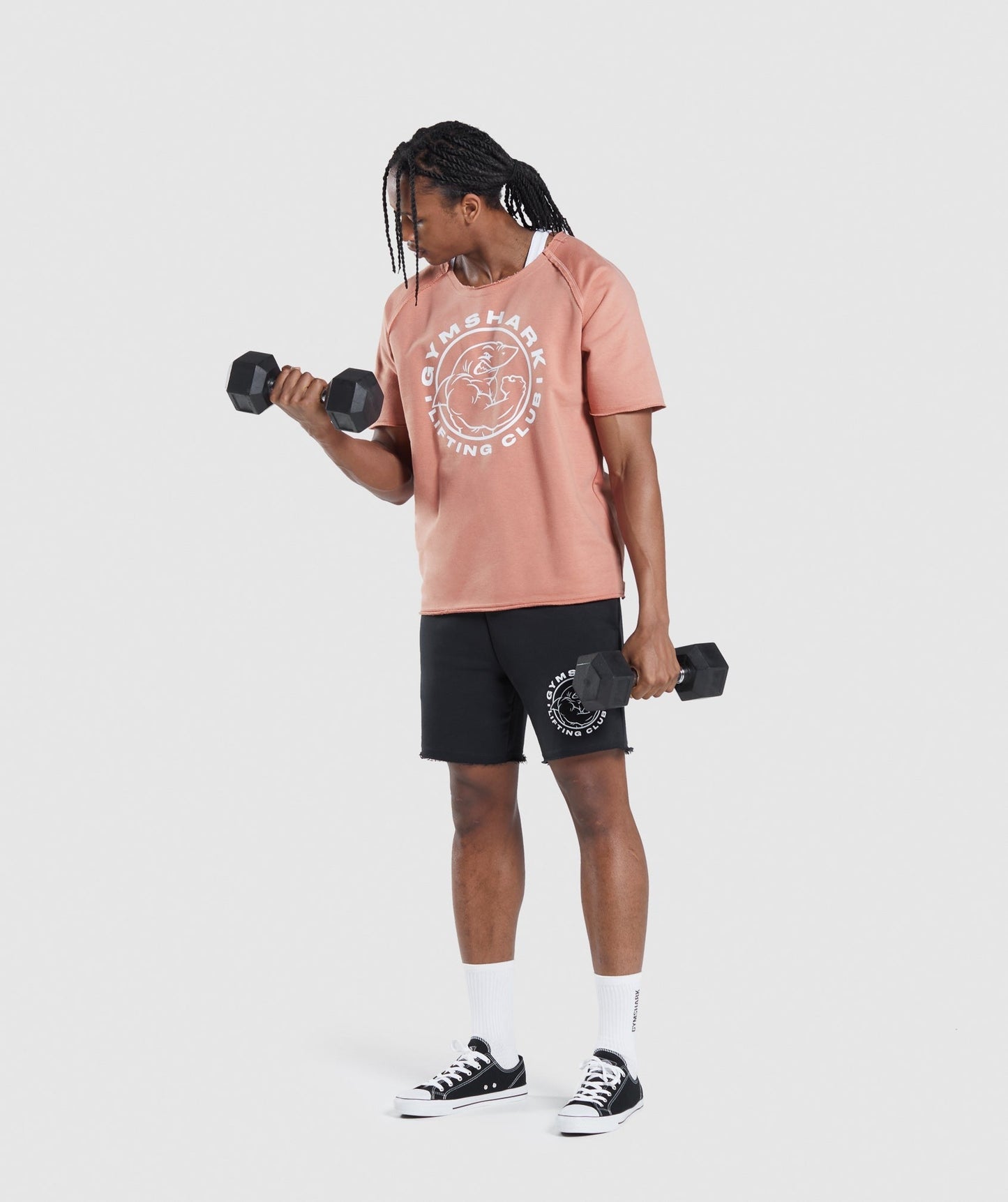 Gymshark Legacy Rag Top - Nevada Pink