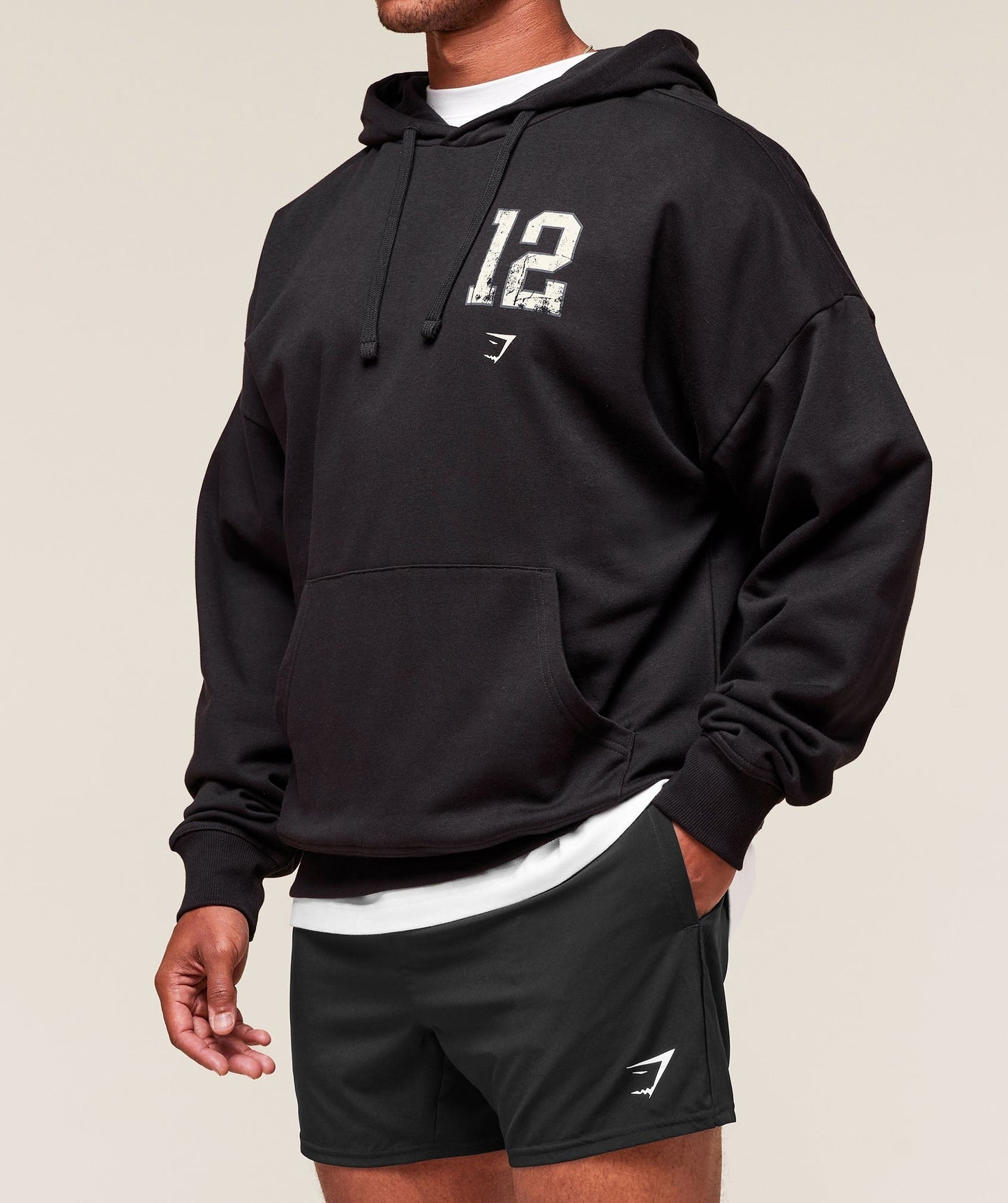 Gymshark Campus Hoodie - Black