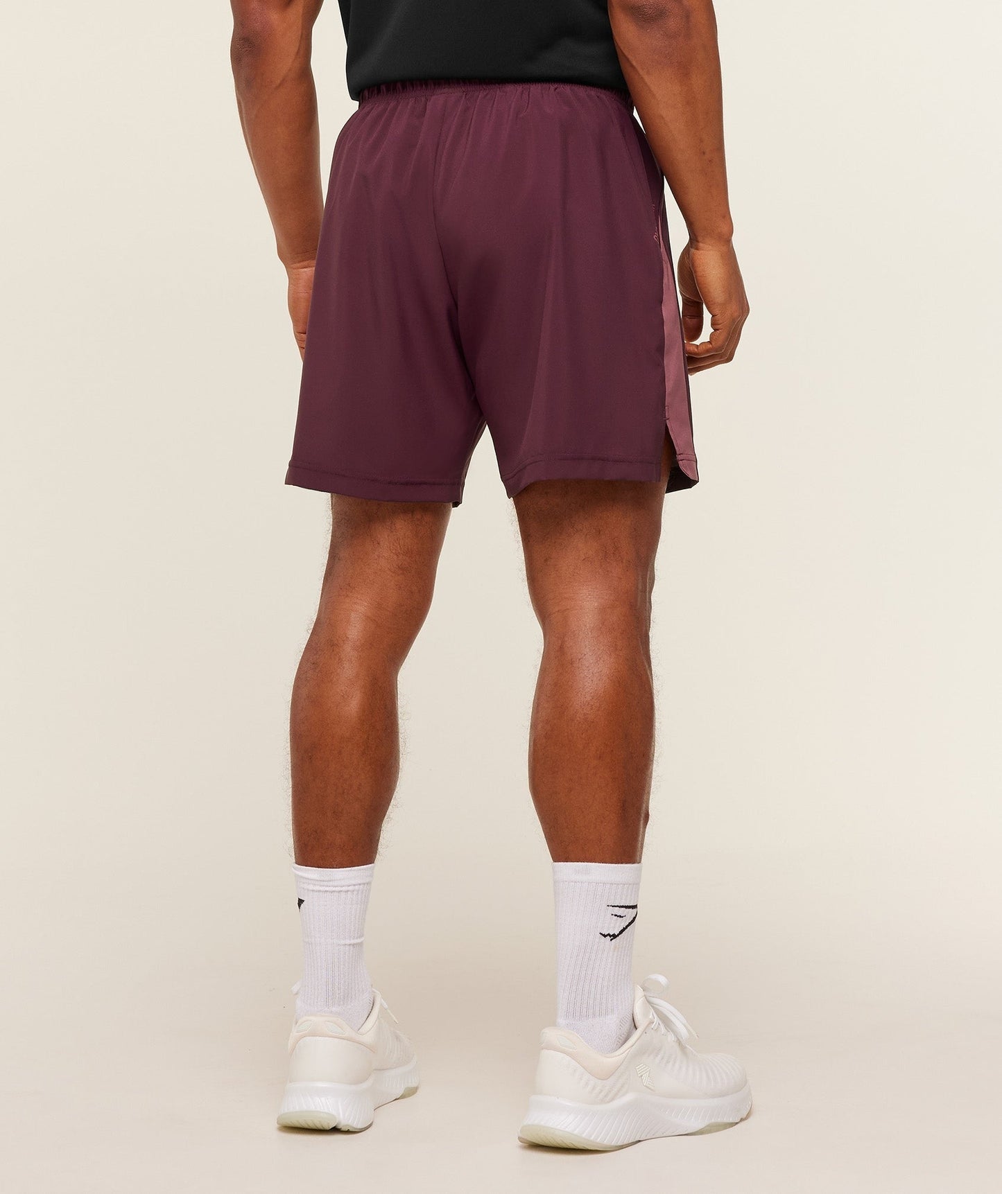 Gymshark Sport 7" Shorts - Impact Burgundy/Reset Pink