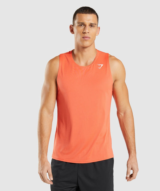 Gymshark Arrival Tank - Papaya Orange