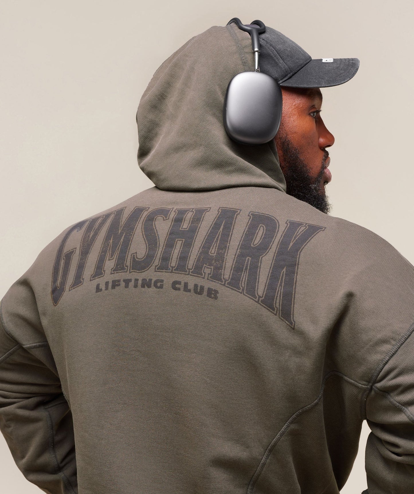 Gymshark Heritage Washed Hoodie - Strength Green