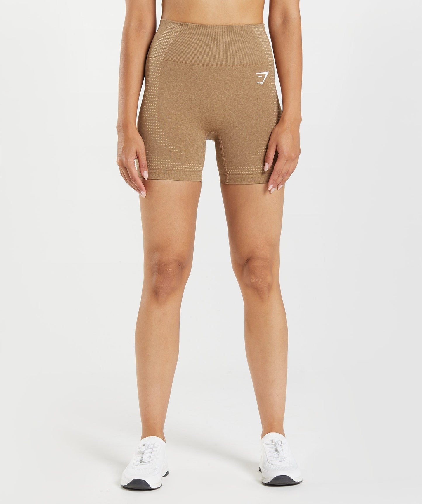 Gymshark Vital Seamless Shorts - Fawn Marl