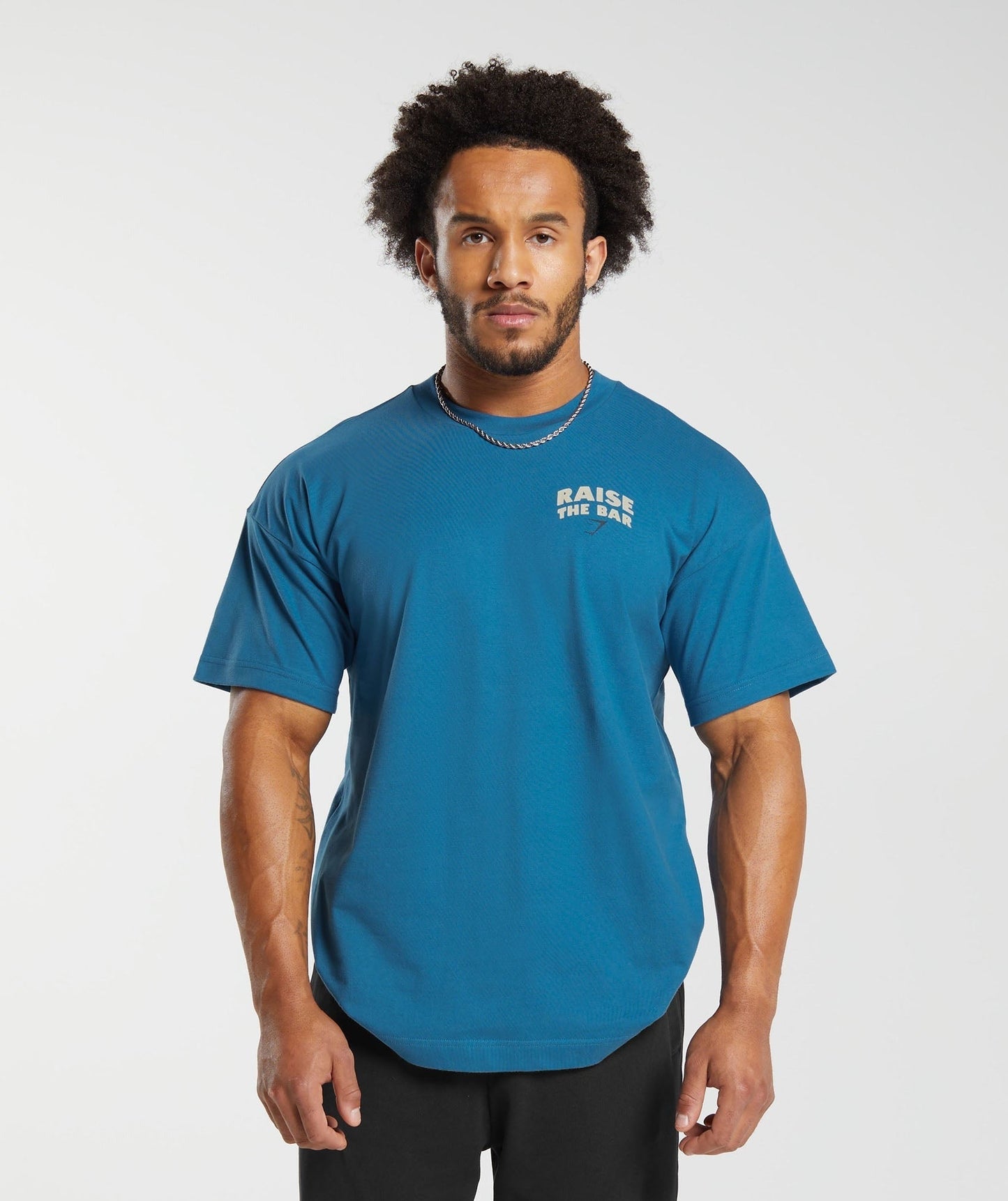 Gymshark Raise the Bar T-Shirt - Core Blue